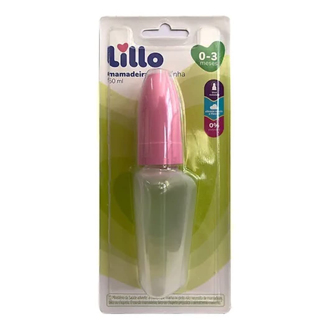 Mamadeira Lillo Miniform Rosa 50 ml
