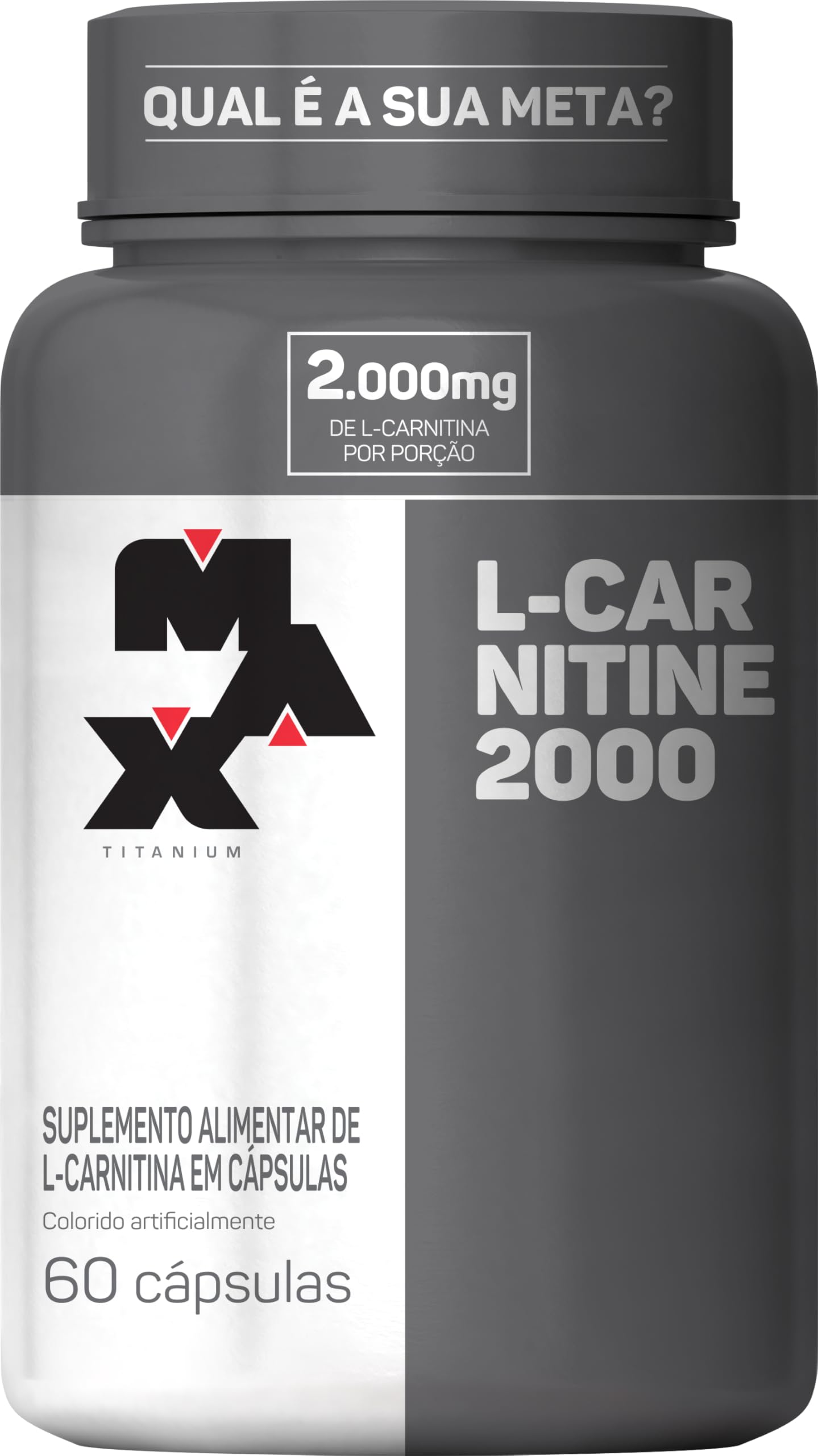 L-Carnitine 2000 Max Titanium 60 Cápsulas