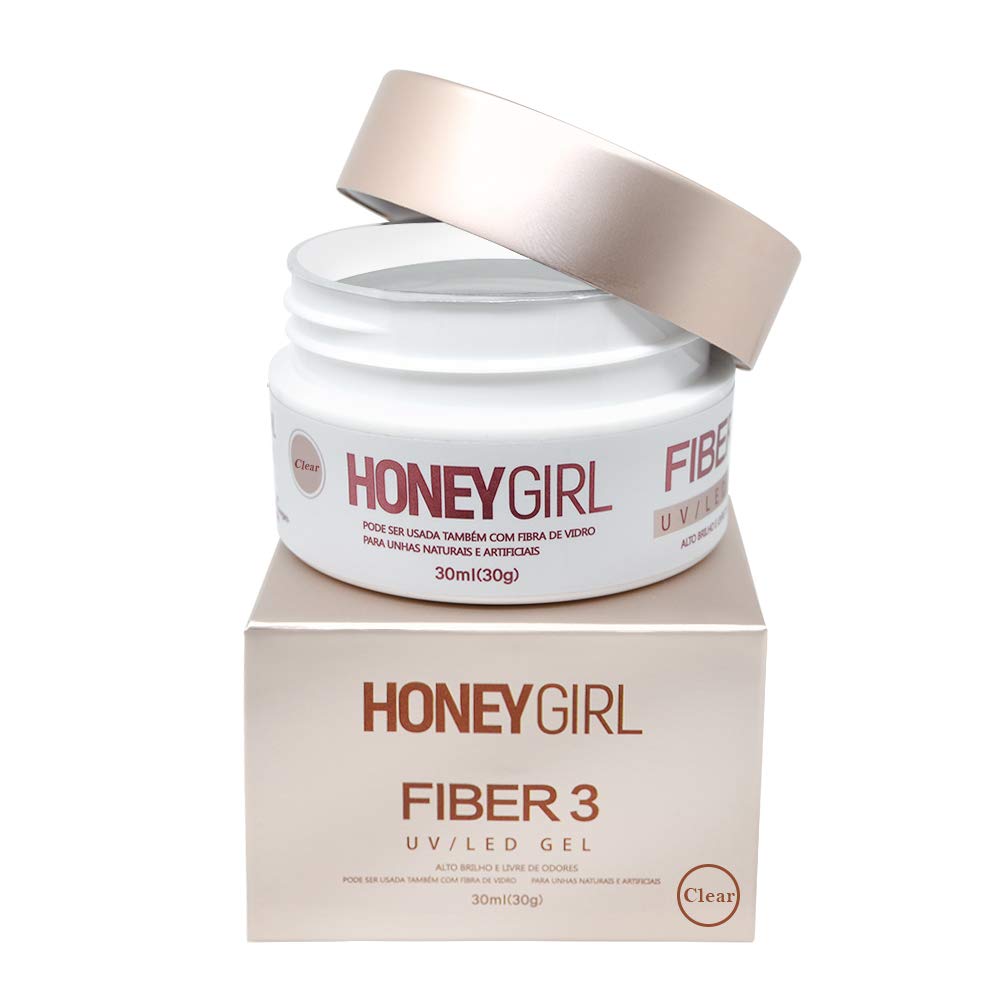 Honey Girl Gel Fiber 3 Clear 30g