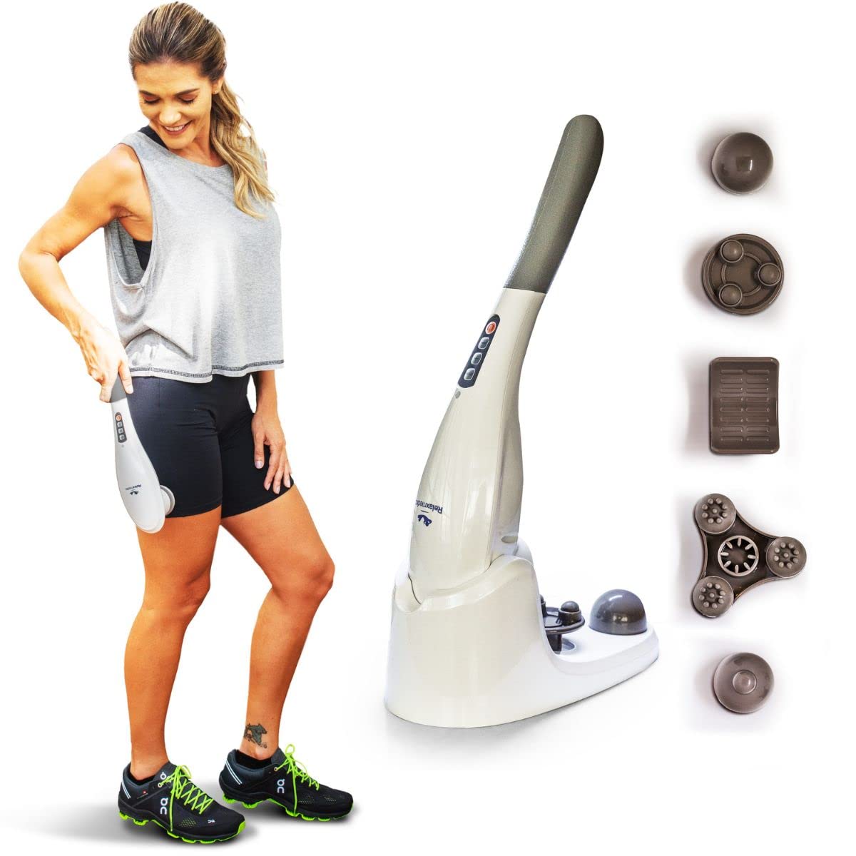 Massageador Elétrico Profissional Sem Fio Wireless Touch Relaxmedic