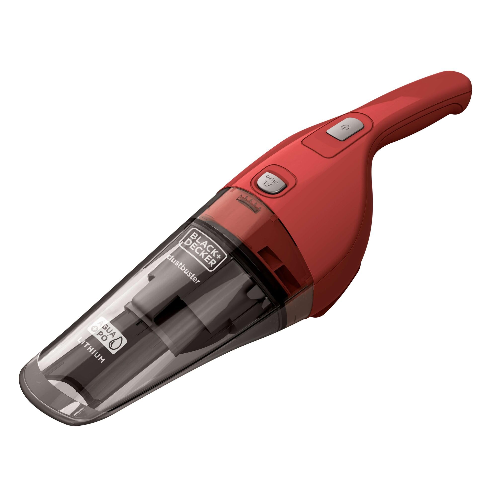 BLACK+DECKER Aspirador de Pó e Água Portátil à Bateria 3,6V APB3600 Vermelho Bivolt
