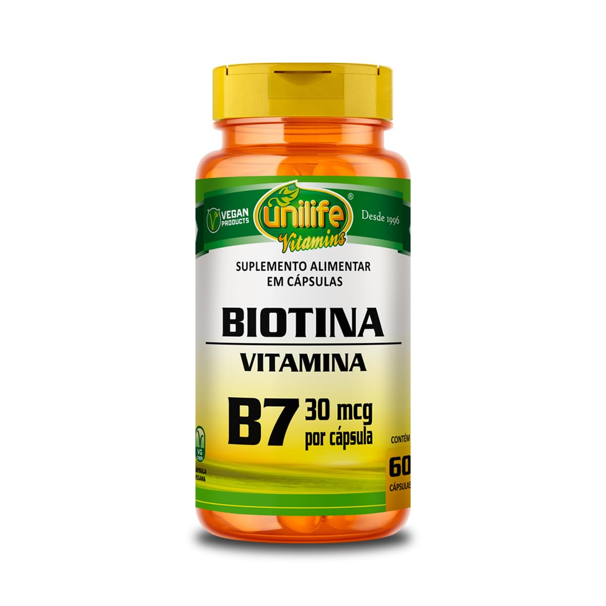 Unilife Biotina 45 mcg 60 cápsulas