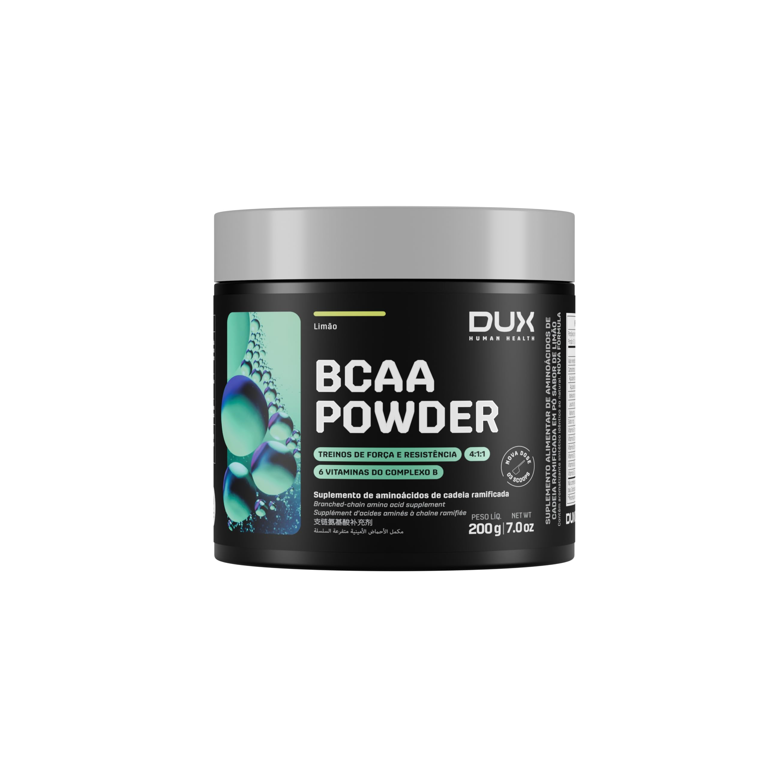 DUX BCAA 6.0.0 em pó para preparo em bebida