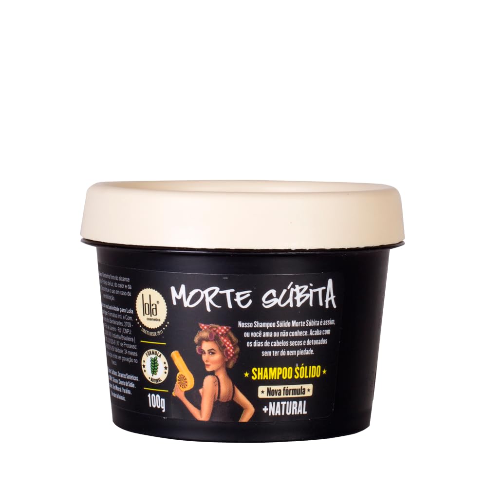 Lola Cosmetics Morte Súbita Shampoo Sólido 100g