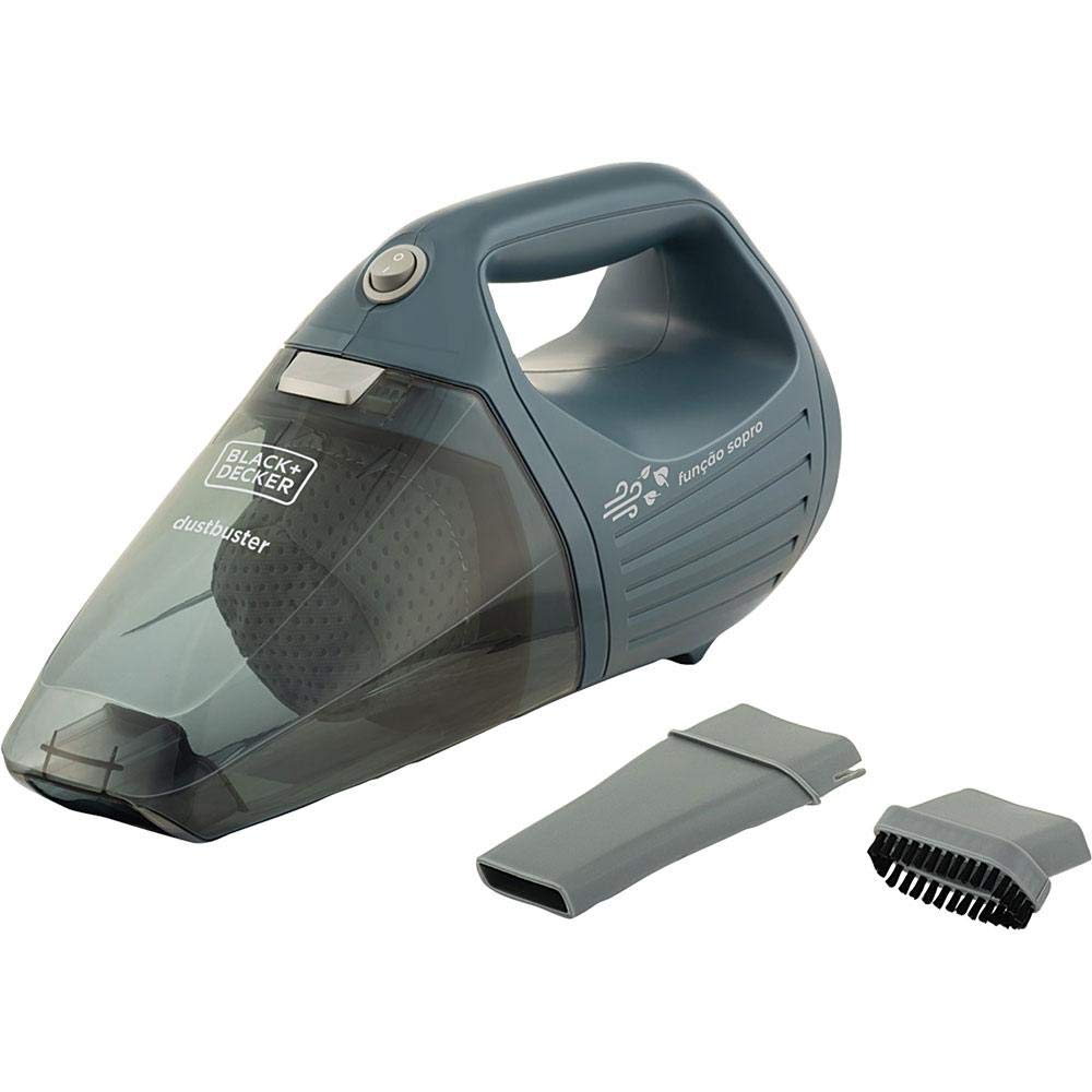 BLACK+DECKER Aspirador de Pó Portátil com Função Sopro 1200W Verde 127V APS1200