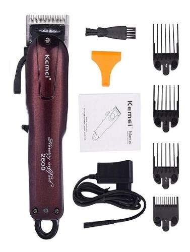 Máquina de Corte Sem Fio Kemei Cordless Bivolt
