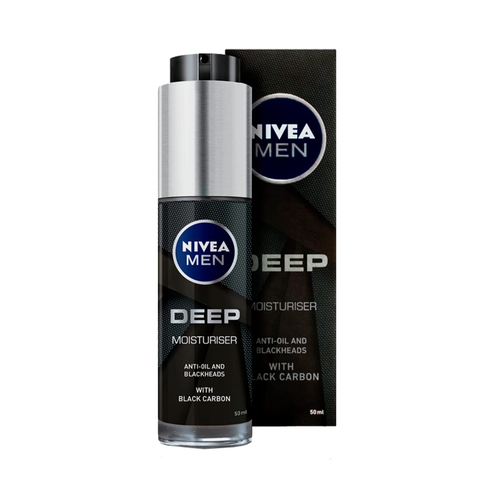 NIVEA MEN Hidratante Facial Deep Masculino 50ml