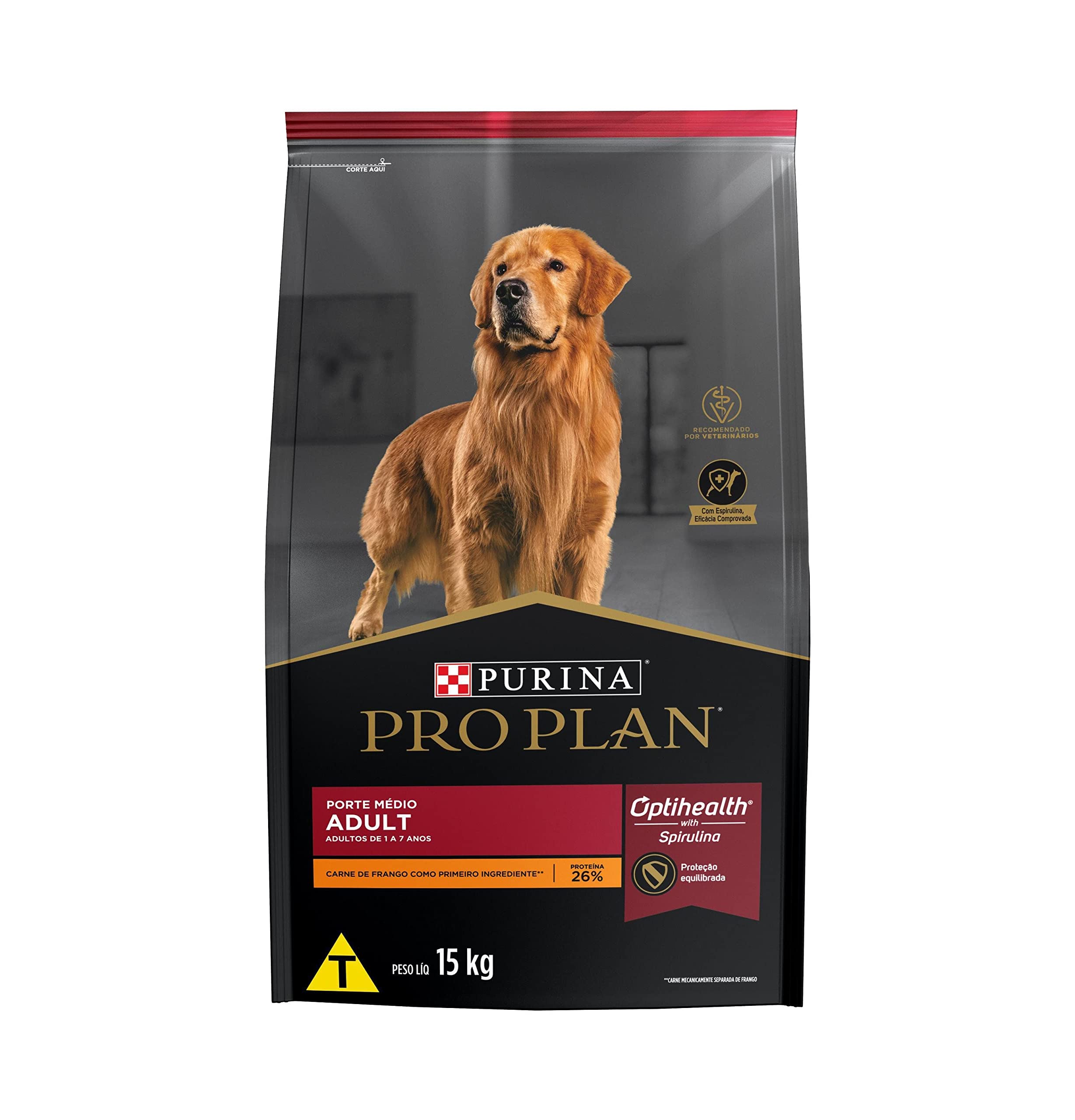 PURINA Pro Plan Ração Cães Adultos Médios Pro Plan Frango 15Kg