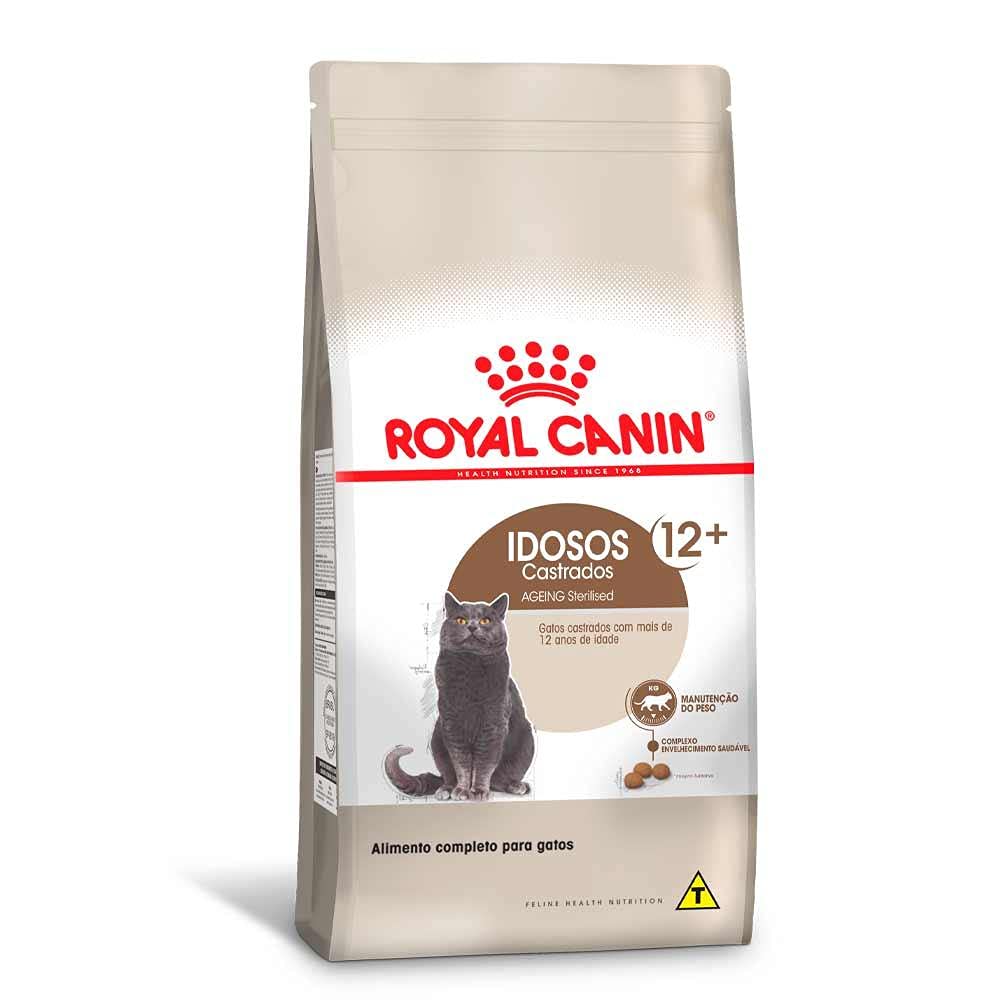 ROYAL CANIN Ração Sterilised 12+ Gatos Adultos 1,5kg