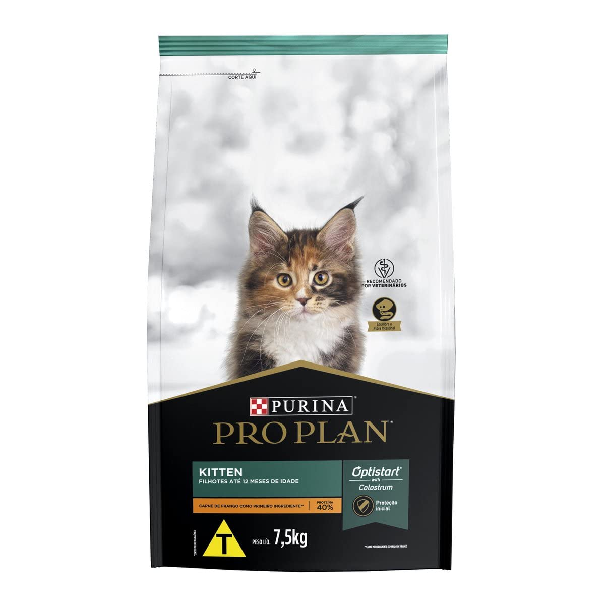 Ração Gatos Filhotes PRO PLAN Frango 7,5kg