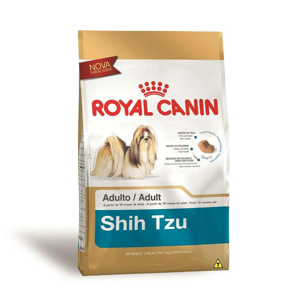ROYAL CANIN Ração Shih Tzu Cães Adultos 1Kg para Todas Todos os tamanhos de raça Adulto - Sabor Outro