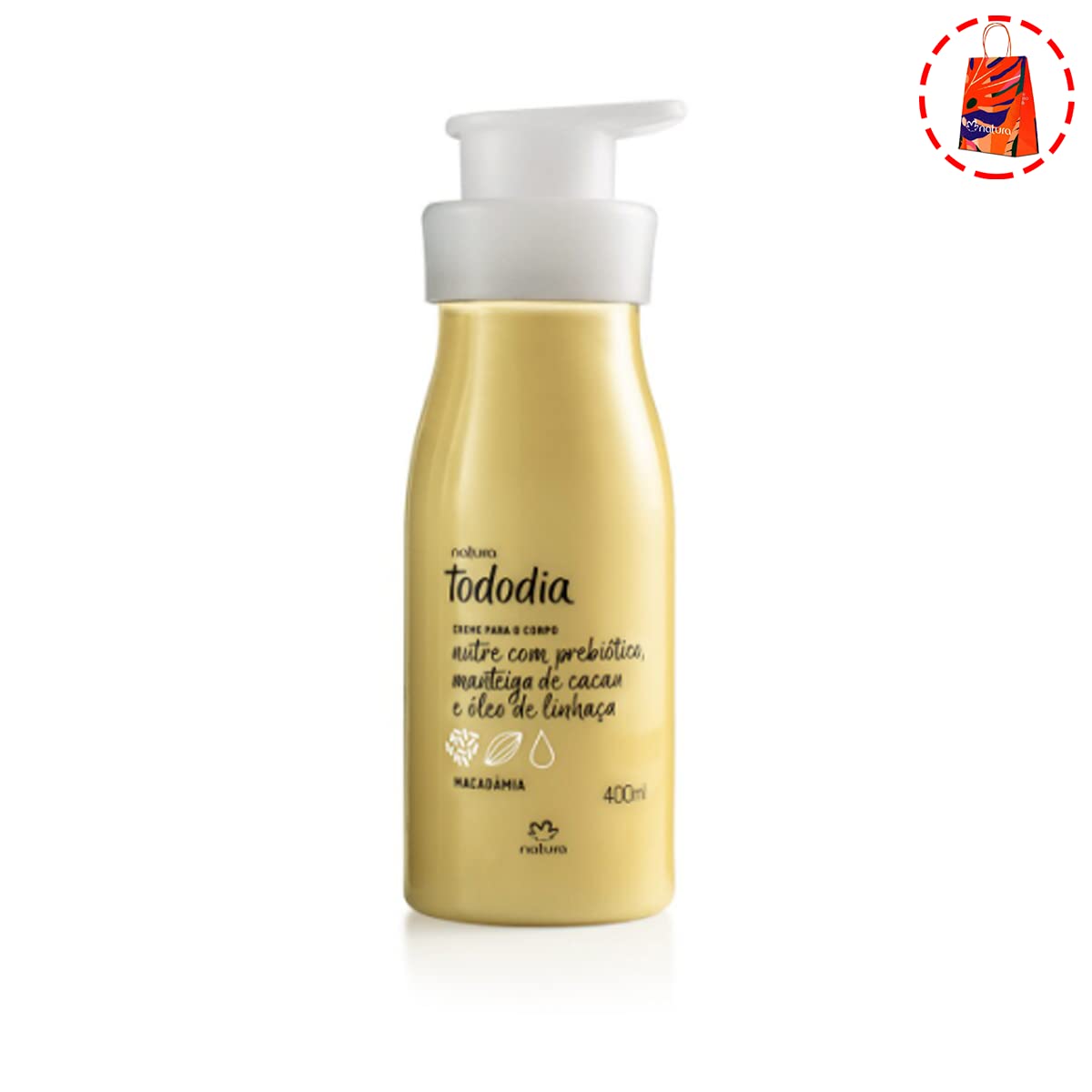 Hidratante Corporal Natura Tododia Macadâmia 400ml