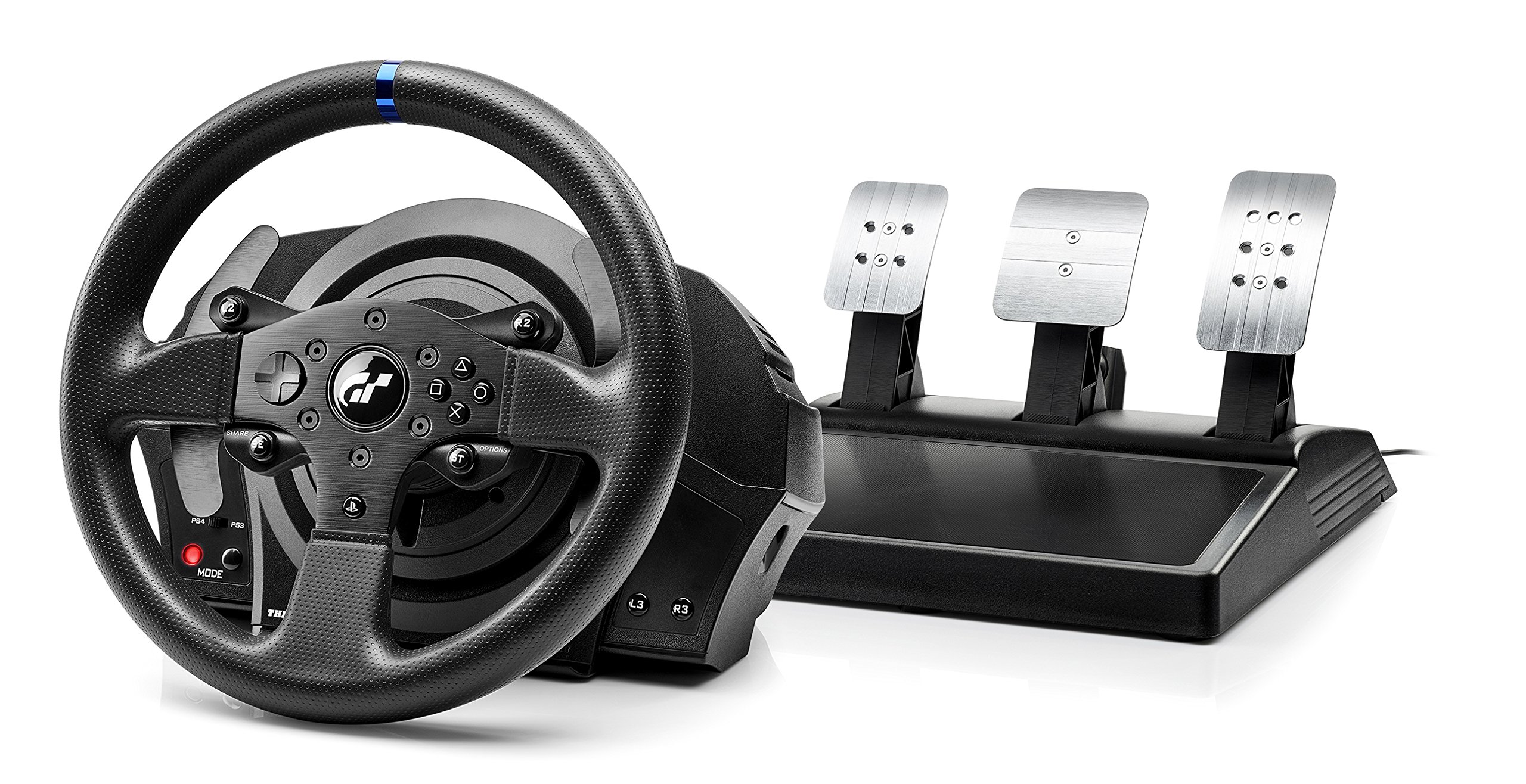 Thrustmaster T300RS GT Edition volante com force feedback para PC e PlayStation