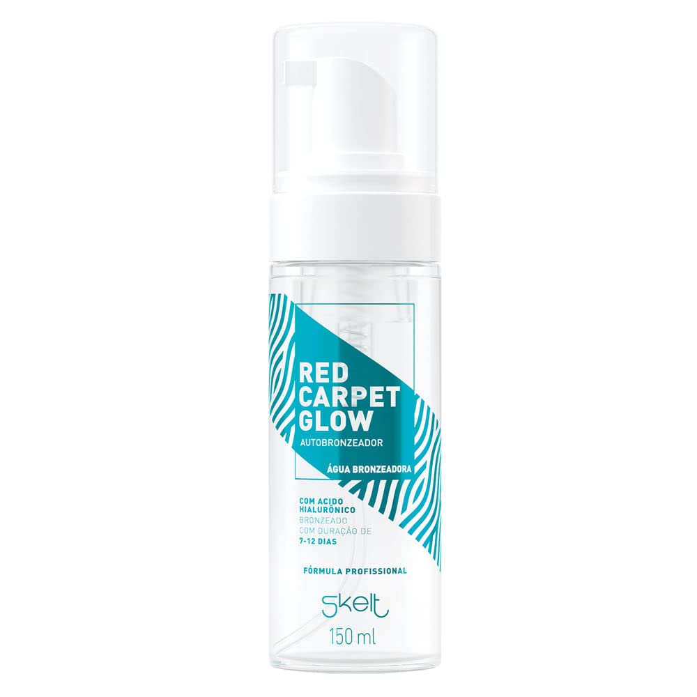 Skelt Água Autobronzeadora 150ml | Ácido Hialurônico, 100% Natural, Bronze Natural e Uniforme, Pele Hidratada e Saudável, Duração de 7 a 12 Dias | Todos os Tipos de Pele