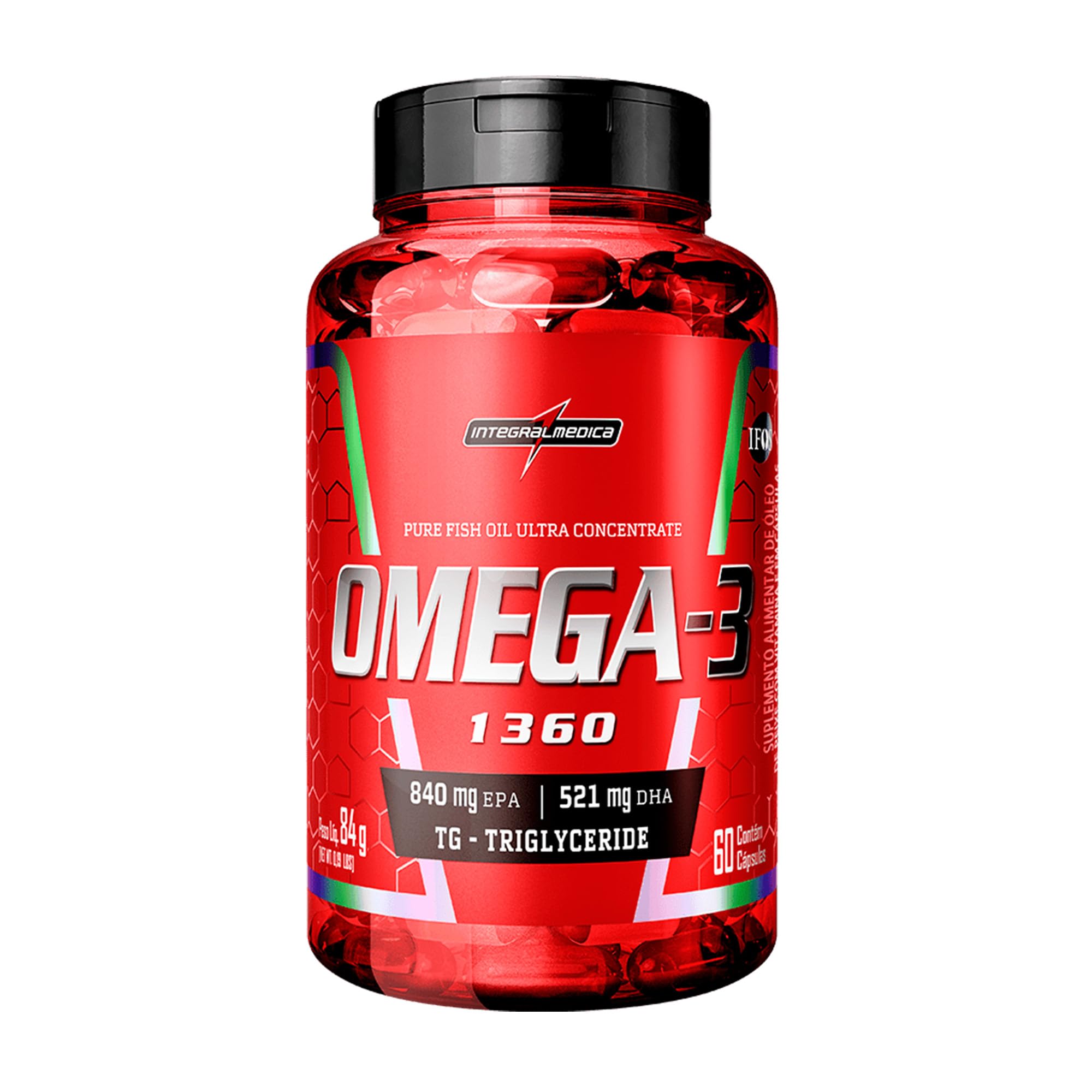 Ômega 3 Ultraconcentrado Integralmédica com 60 Cápsulas