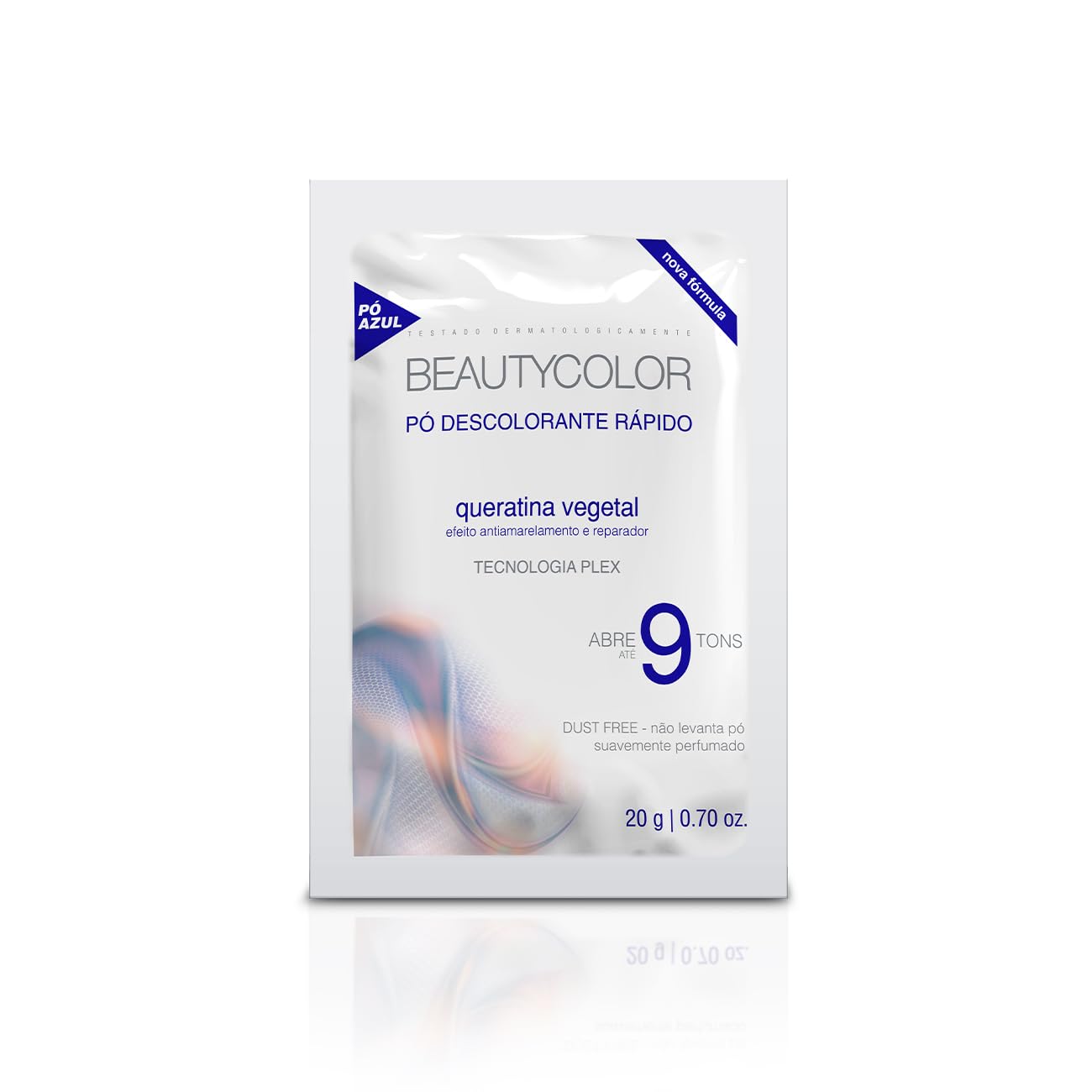 Pó Descolorante BEAUTYCOLOR - Queratina Vegetal 20g