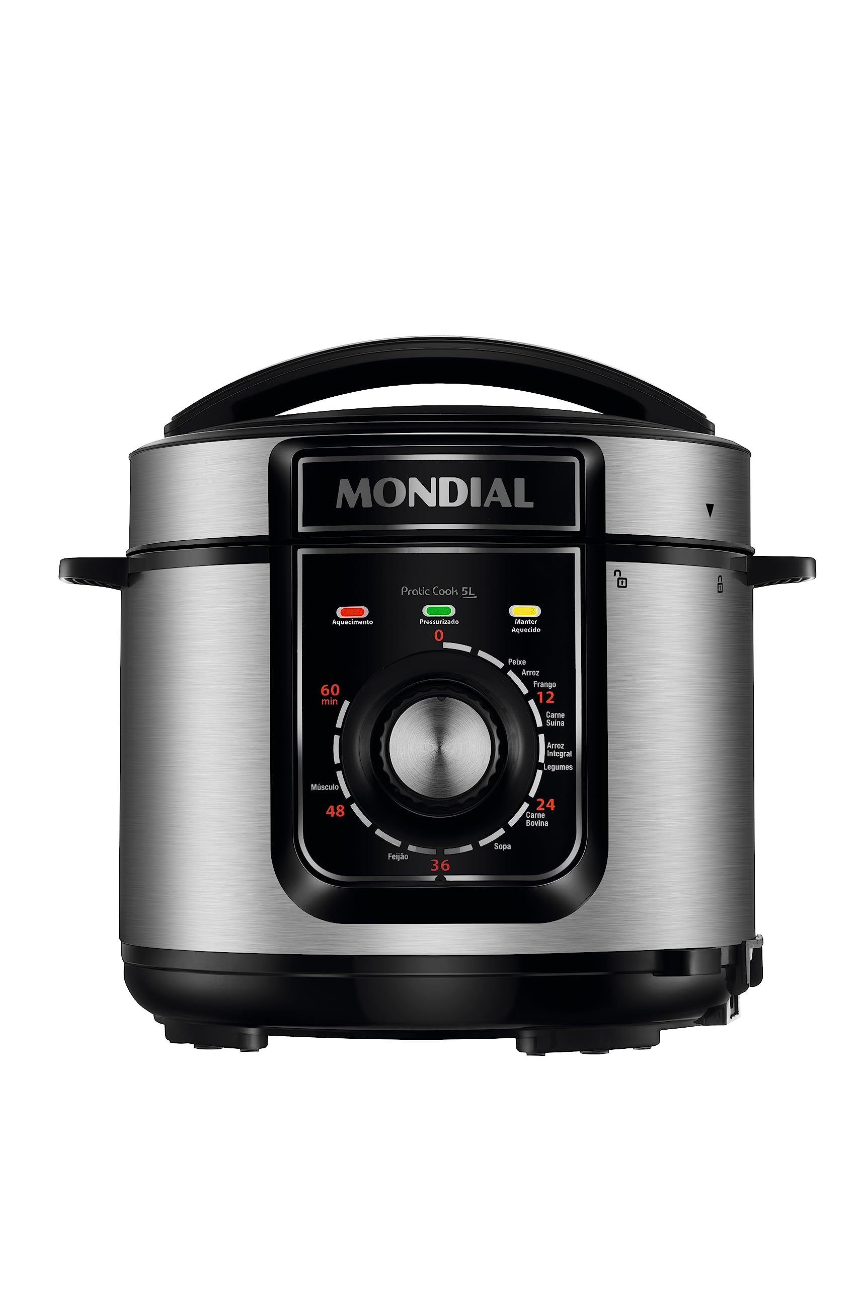 Mondial Panela de Pressão Elétrica Pratic Cook PE-48-5L-I 5L 110V