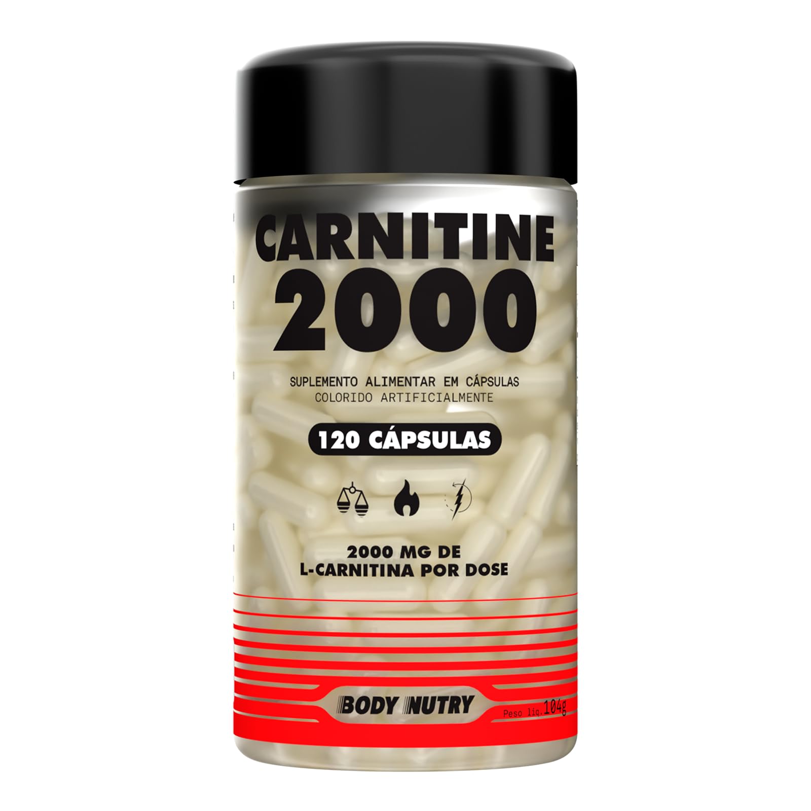 Carnitine 2000 Body Nutry 120 Cápsulas