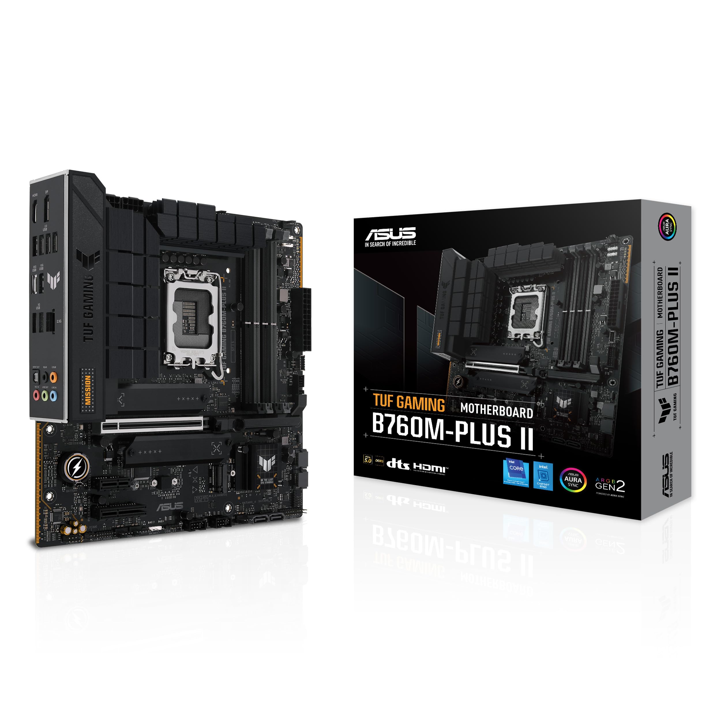 Placa Mãe Asus TUF Gaming B760M-PLUS II LGA 1700