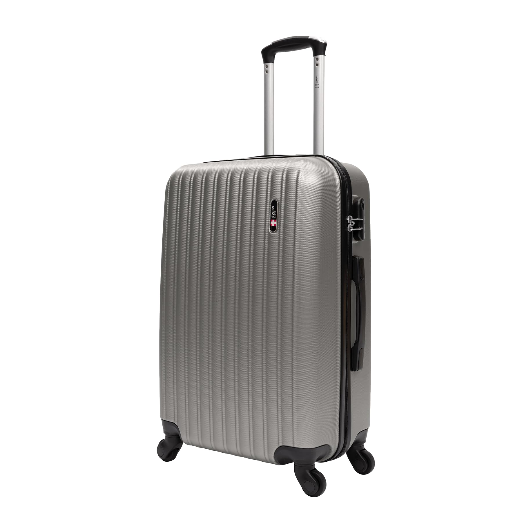 Mala de Viagem 23kg Média Swiss Move Londres Prata
