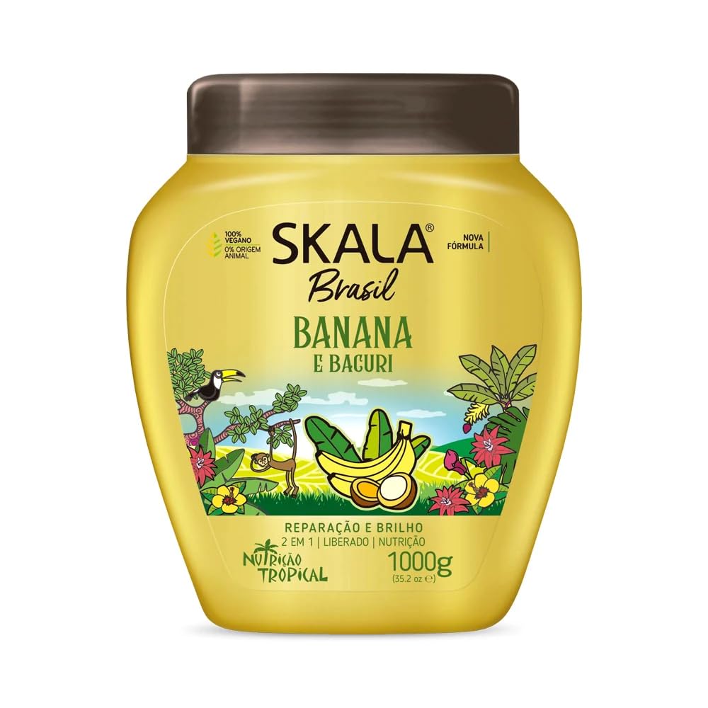 Cremoso Skala 1Kg Banana E Bacuri 2 Em 1
