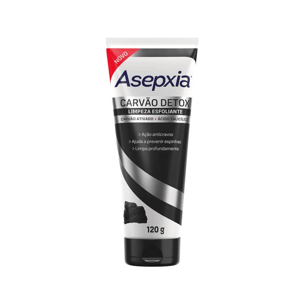 Asepxia Esfoliante Carvão Detox 120g