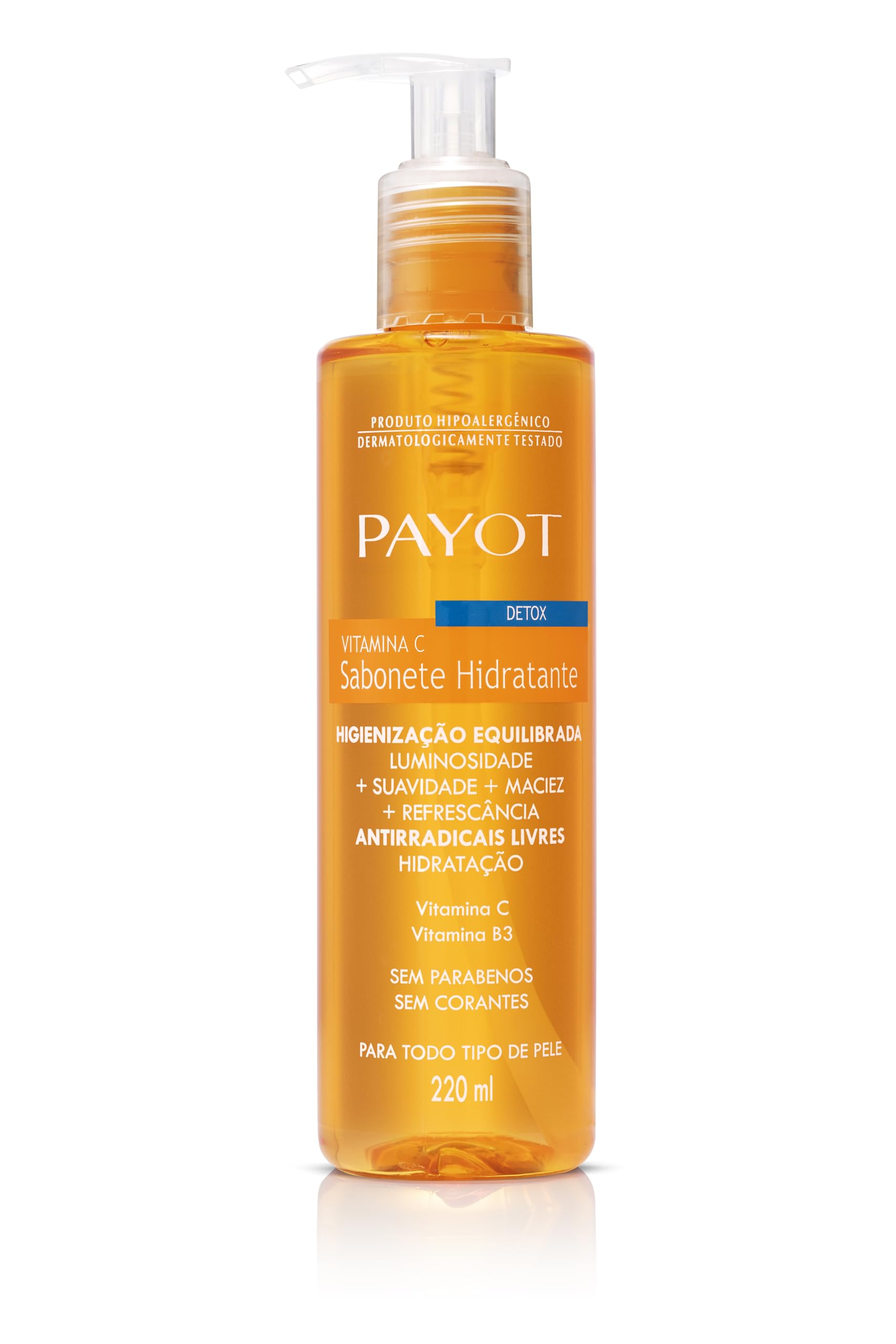 Payot Sabonete Líquido Detox com Vitamina C 220ml