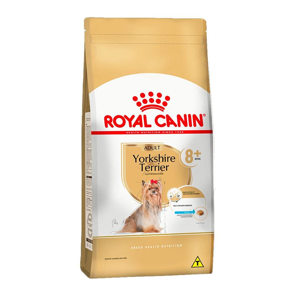 ROYAL CANIN Ração Yorkshire Adultos 8+ 2.5Kg