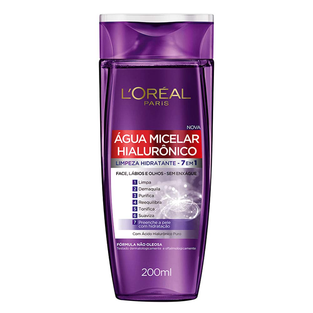 L'Oréal Paris Hialurônico Água Micelar 200ml