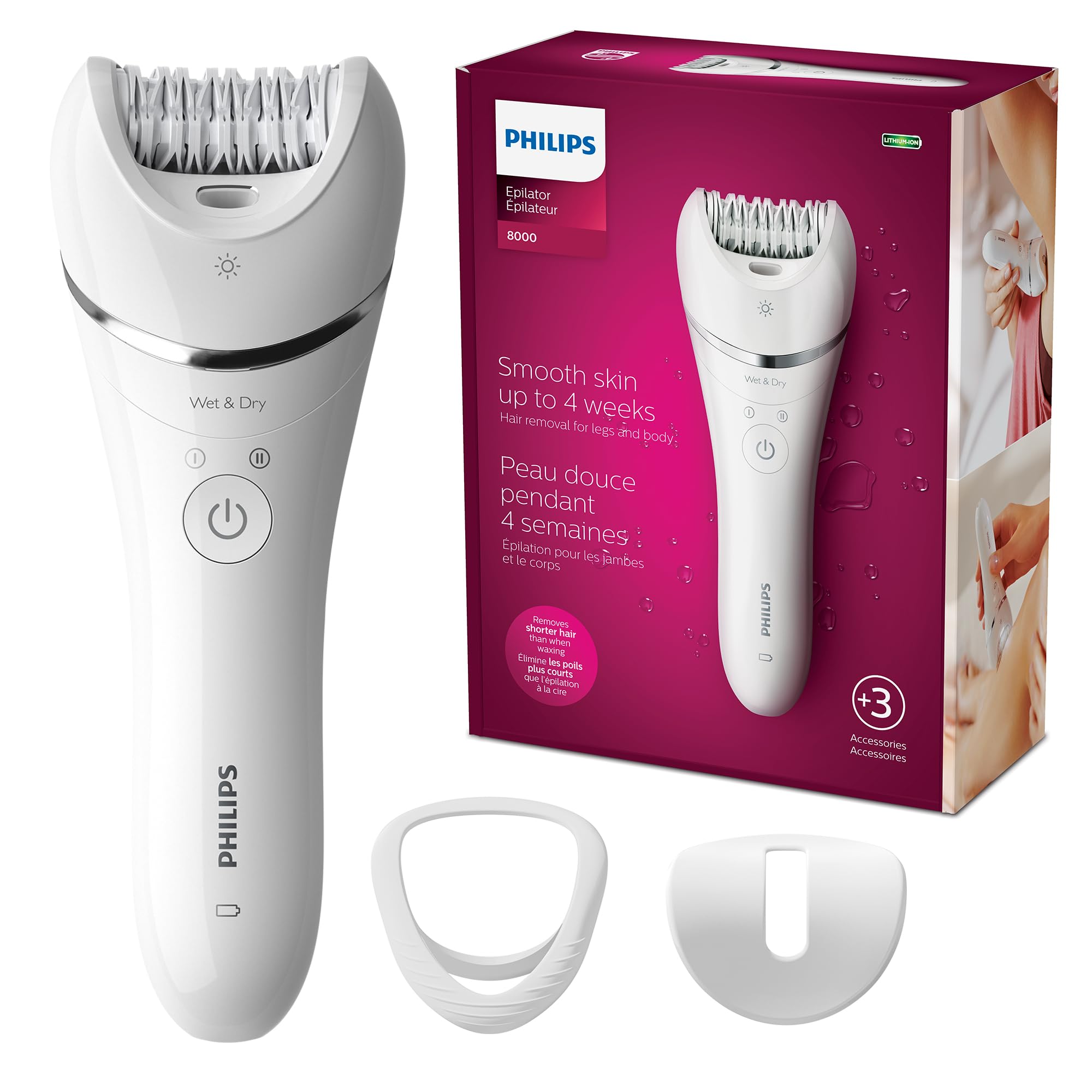 Philips Beauty Depiladora Série 8000 BRE700/04