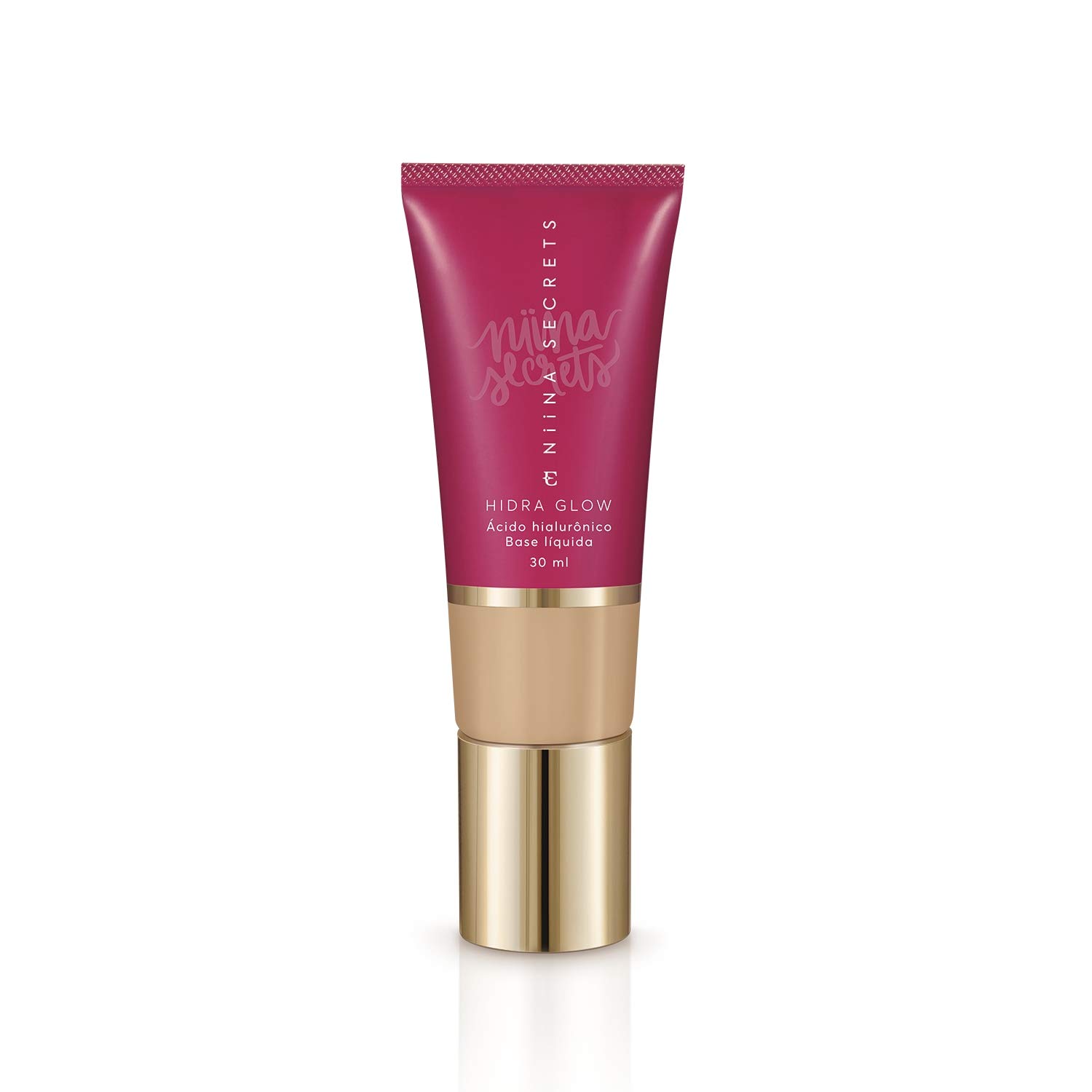 Eudora Niina Secrets Hidra Glow Base Líquida Cor 10, 30ml