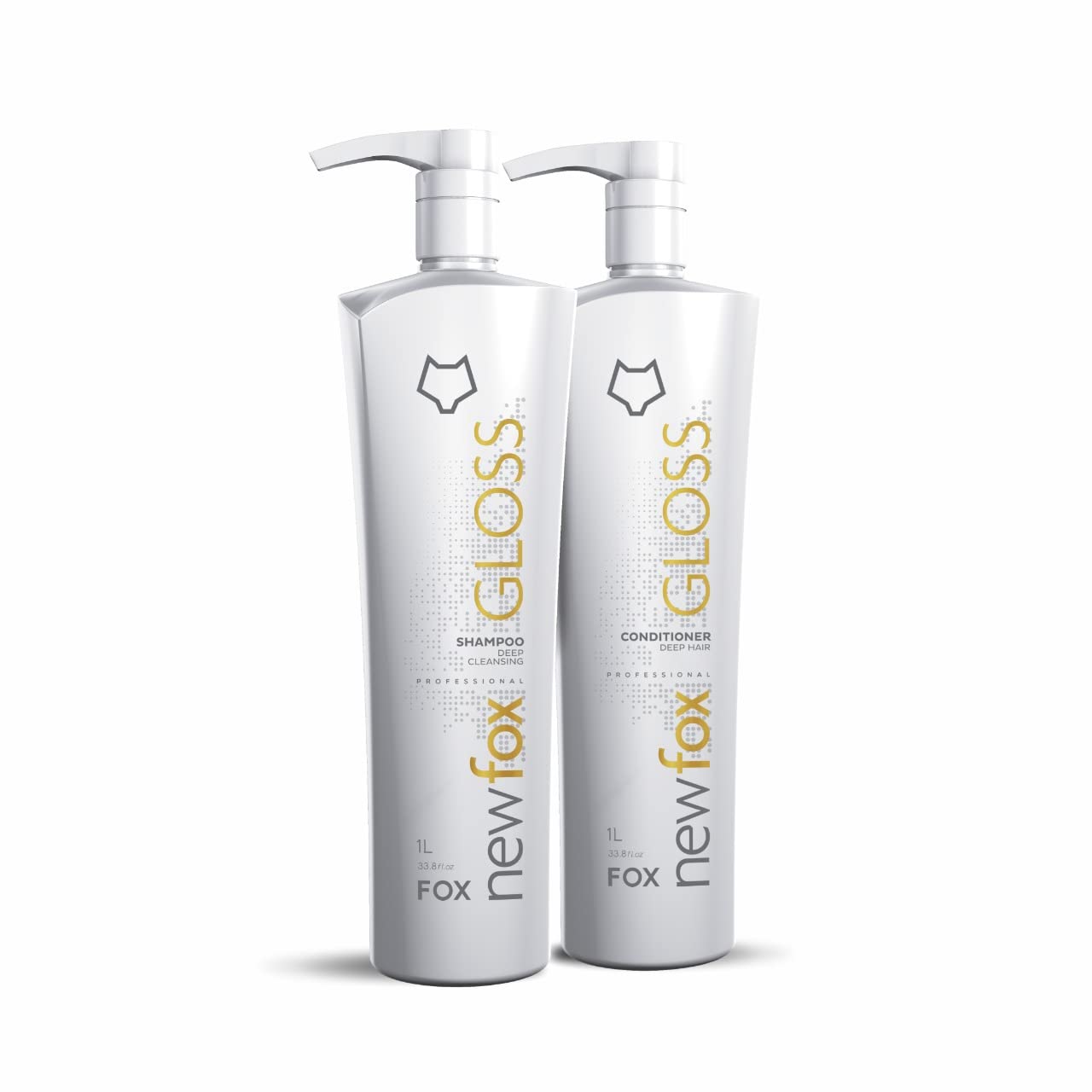 Kit New Fox Gloss Escova Progressiva 2x1000ml