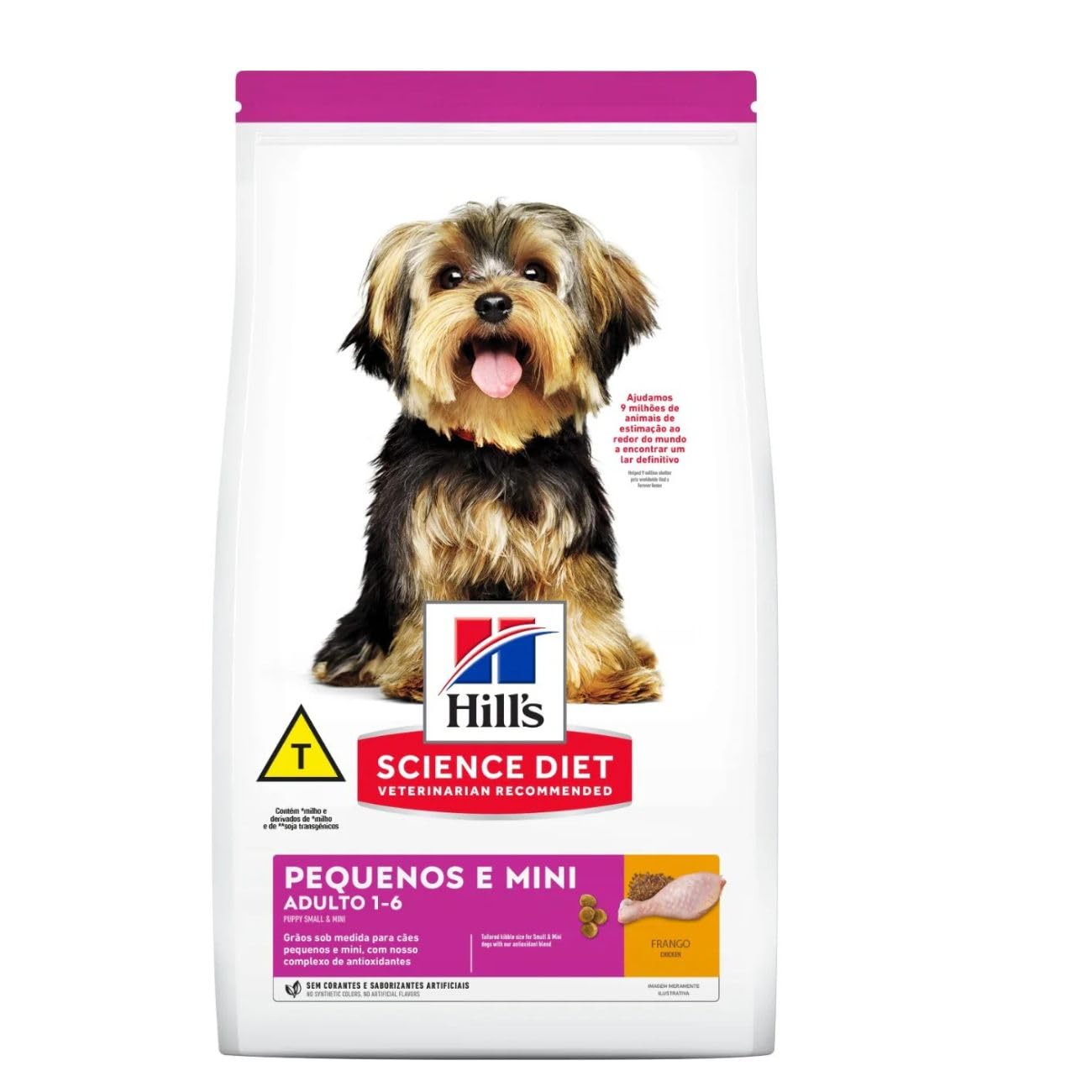 Ração Hill's Science Diet para Cães Adultos Pequenos e Mini 2.4kg