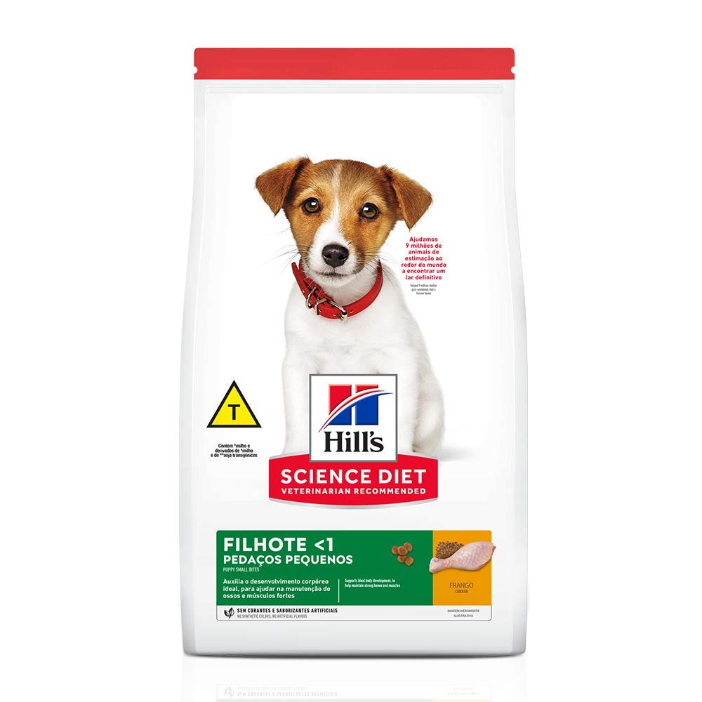 Ração Hill's Science Diet para Cães Filhotes Pedaços Pequenos 6kg