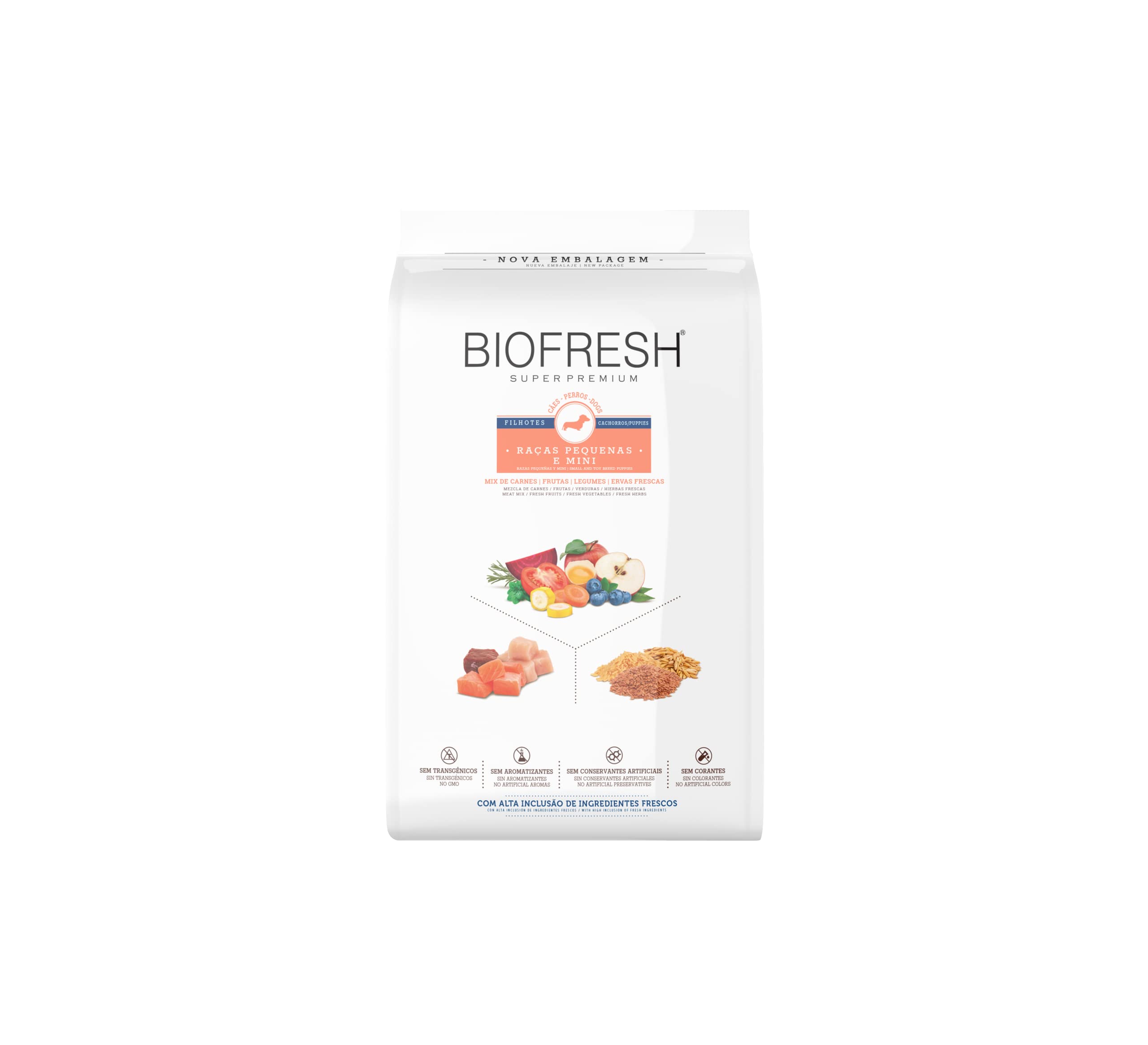 Ração Biofresh Super Premium Filhote Mini e Pequeno 3kg