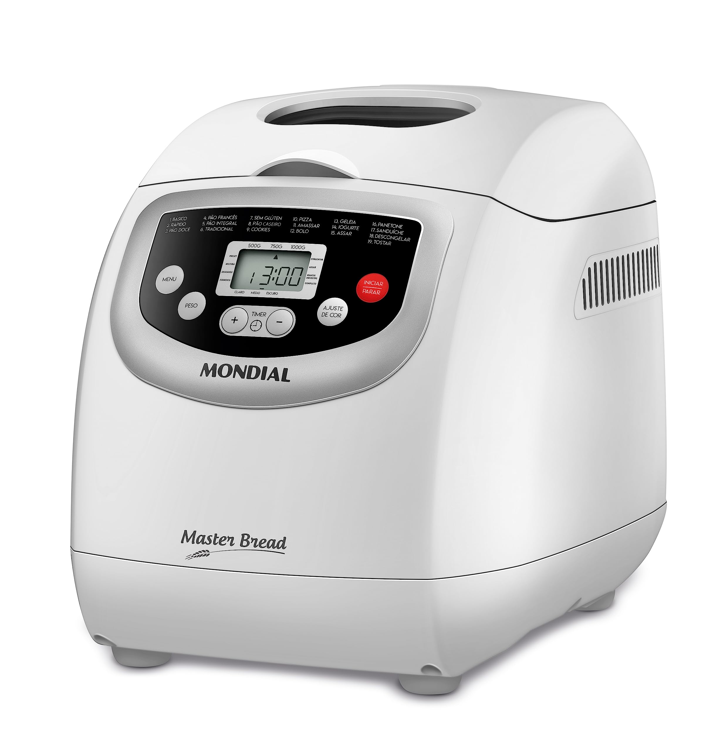 Mondial Panificadora Automática Master Bread NPF-54 Branca 700W 110V