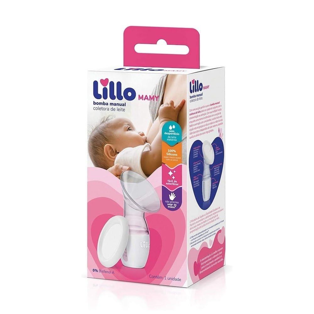 Bomba Coletora de Leite Manual Mamy Lillo