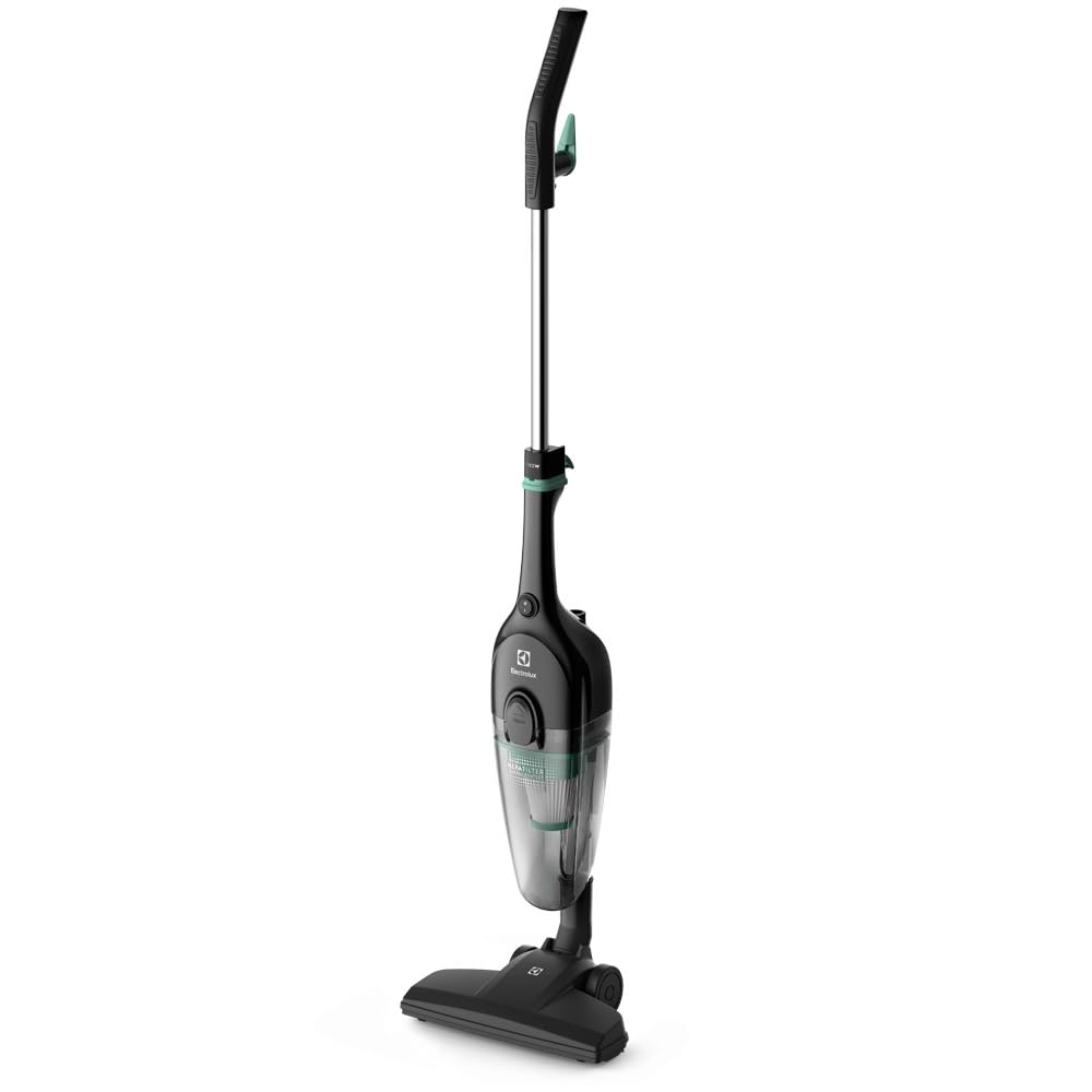 Aspirador pó vertical com fio portátil de mão 2 em 1 1100W cabo 5m capacidade 1,2L filtro HEPA Electrolux STK12 preto 127v STK