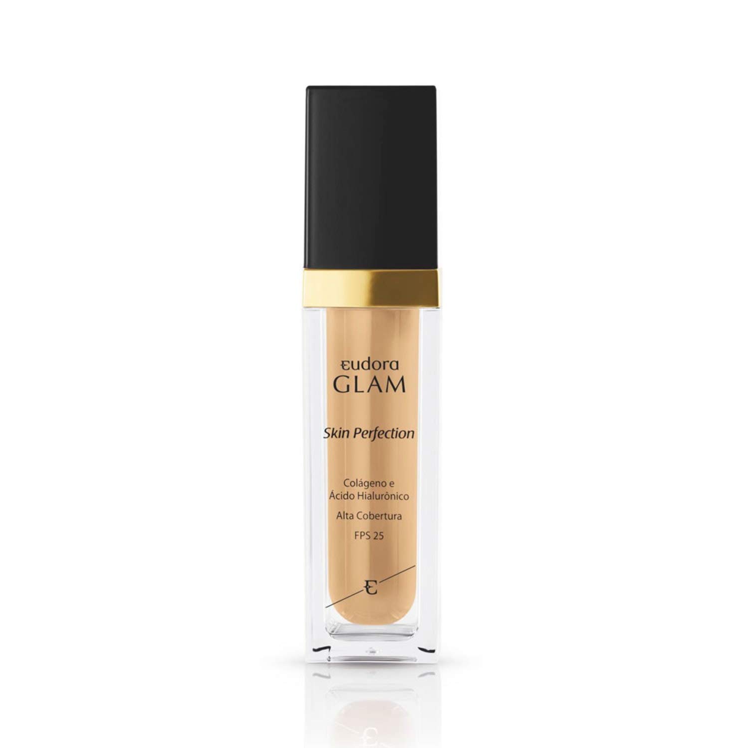 Eudora Glam Skin Perfection Base Líquida Cor 25, 30ml