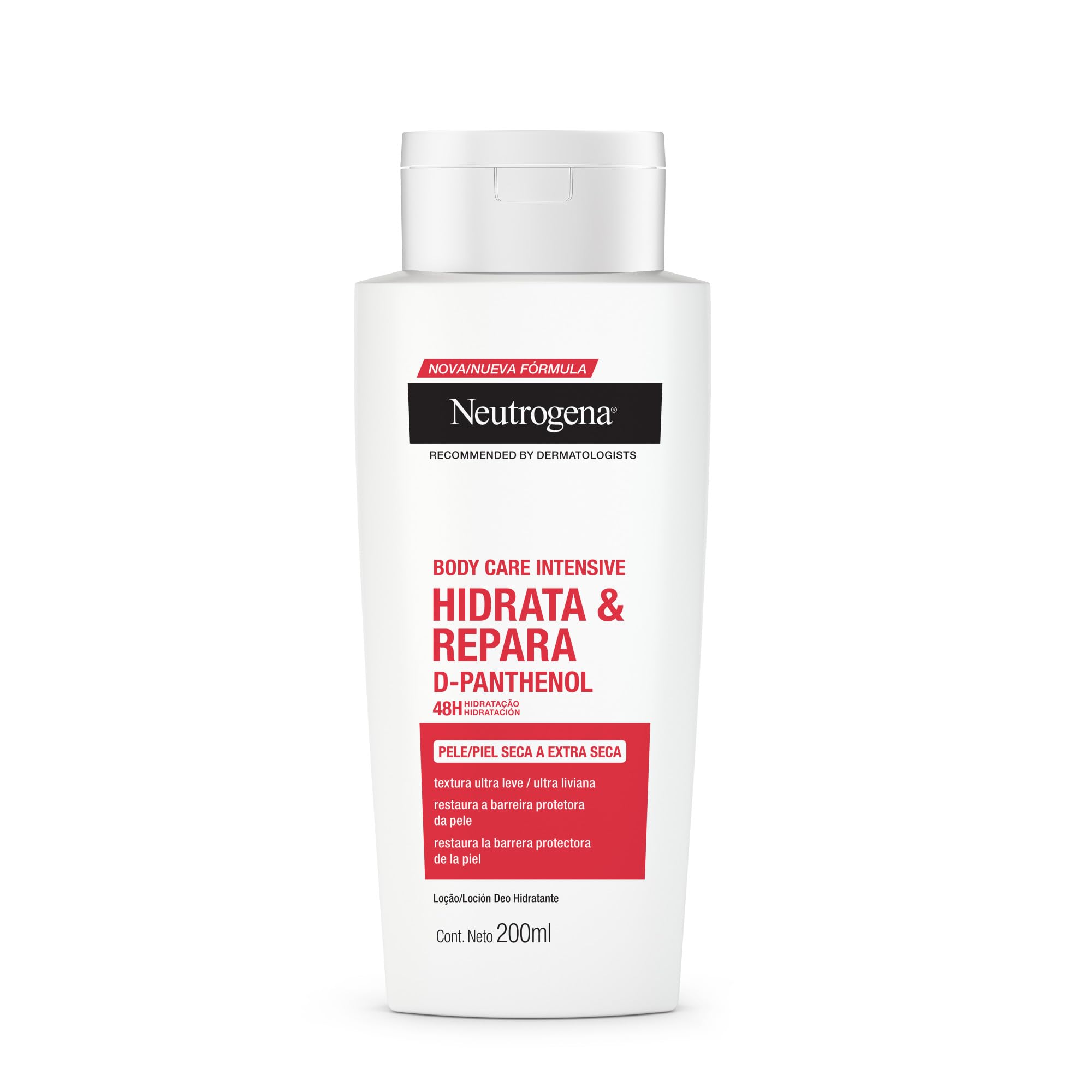 Neutrogena Hidratante Corporal Body Care Intensive Hidrata & Repara 200ml