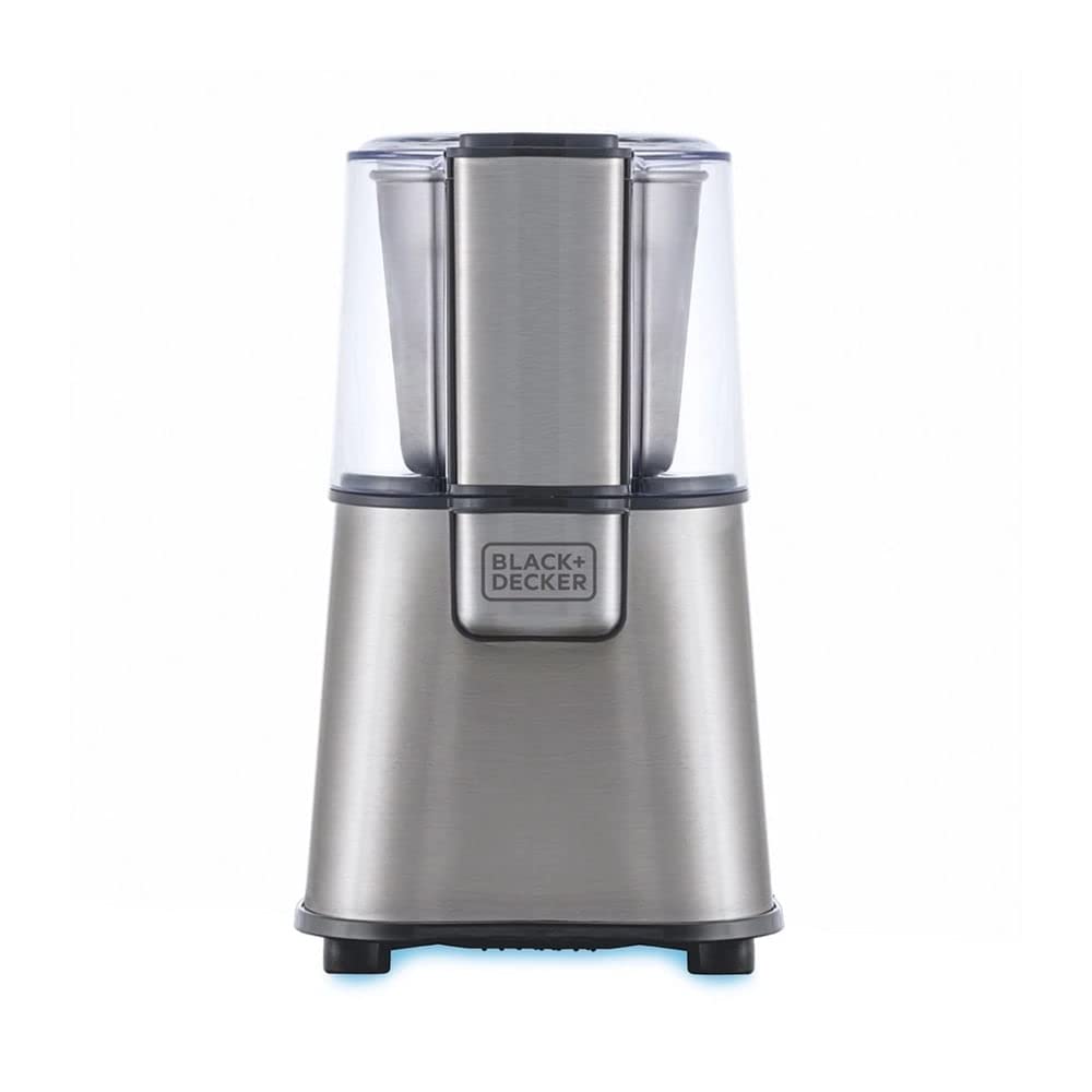 BLACK+DECKER Moedor de Grãos Inox Gourmand Gris MG200