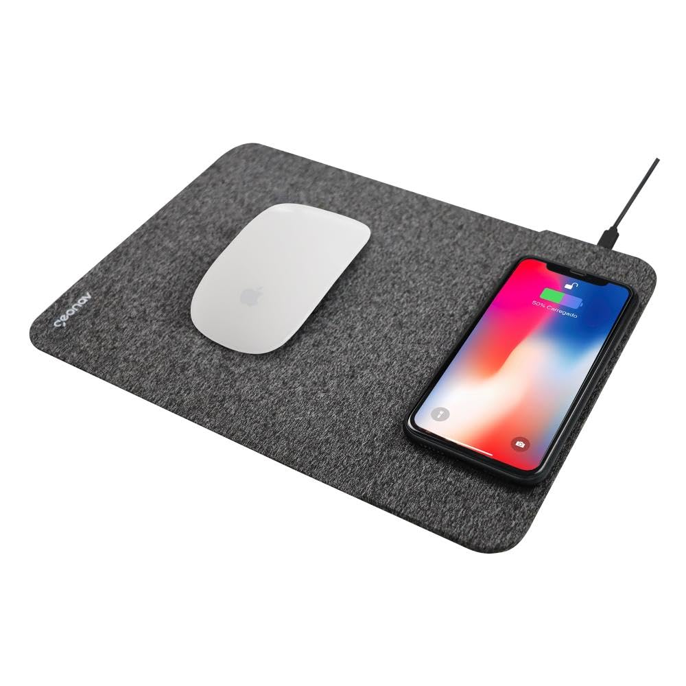Mouse Pad com Carregador Sem Fio Geonav MPISG