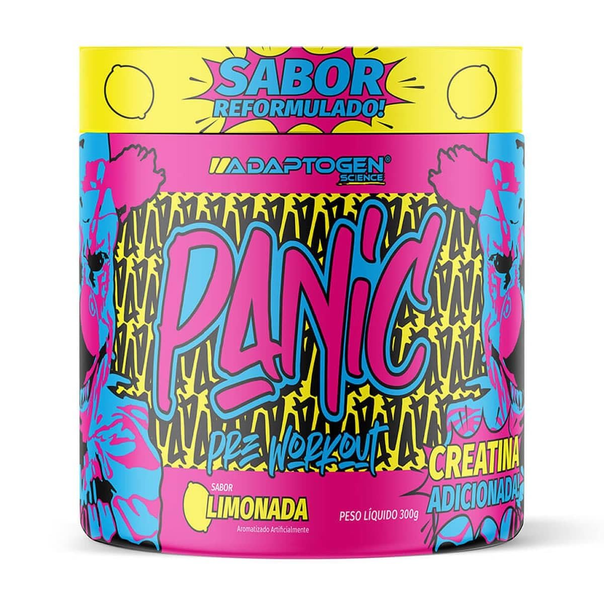 Pré-Treino Panic Adaptogen Science 300 g