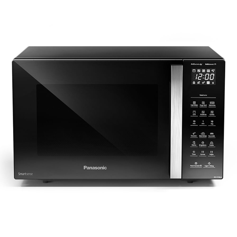 Panasonic Micro-ondas 30L Preto 127v NN-GT68LBRU