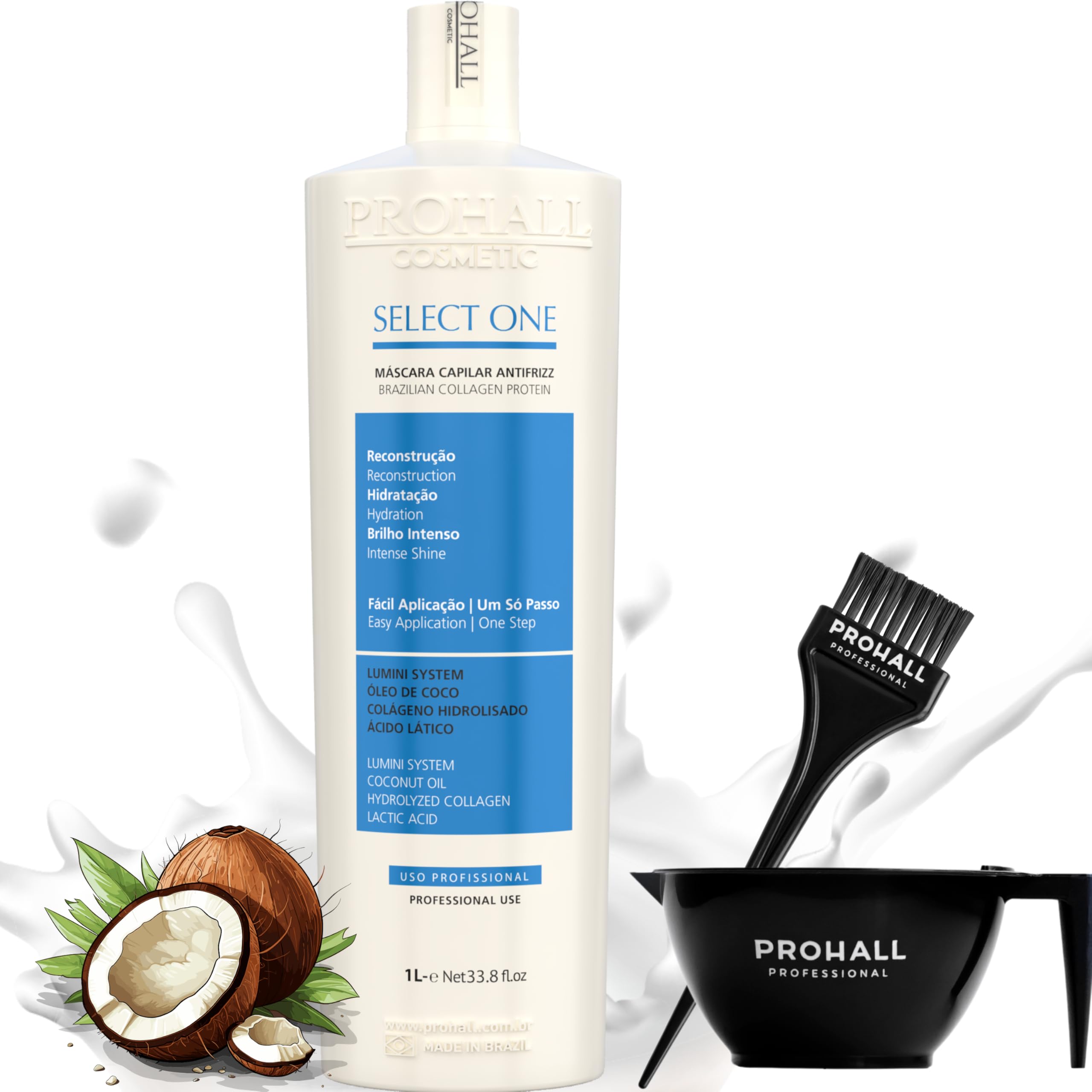 Progressiva Sem Formol Prohall Select One 1 Litro