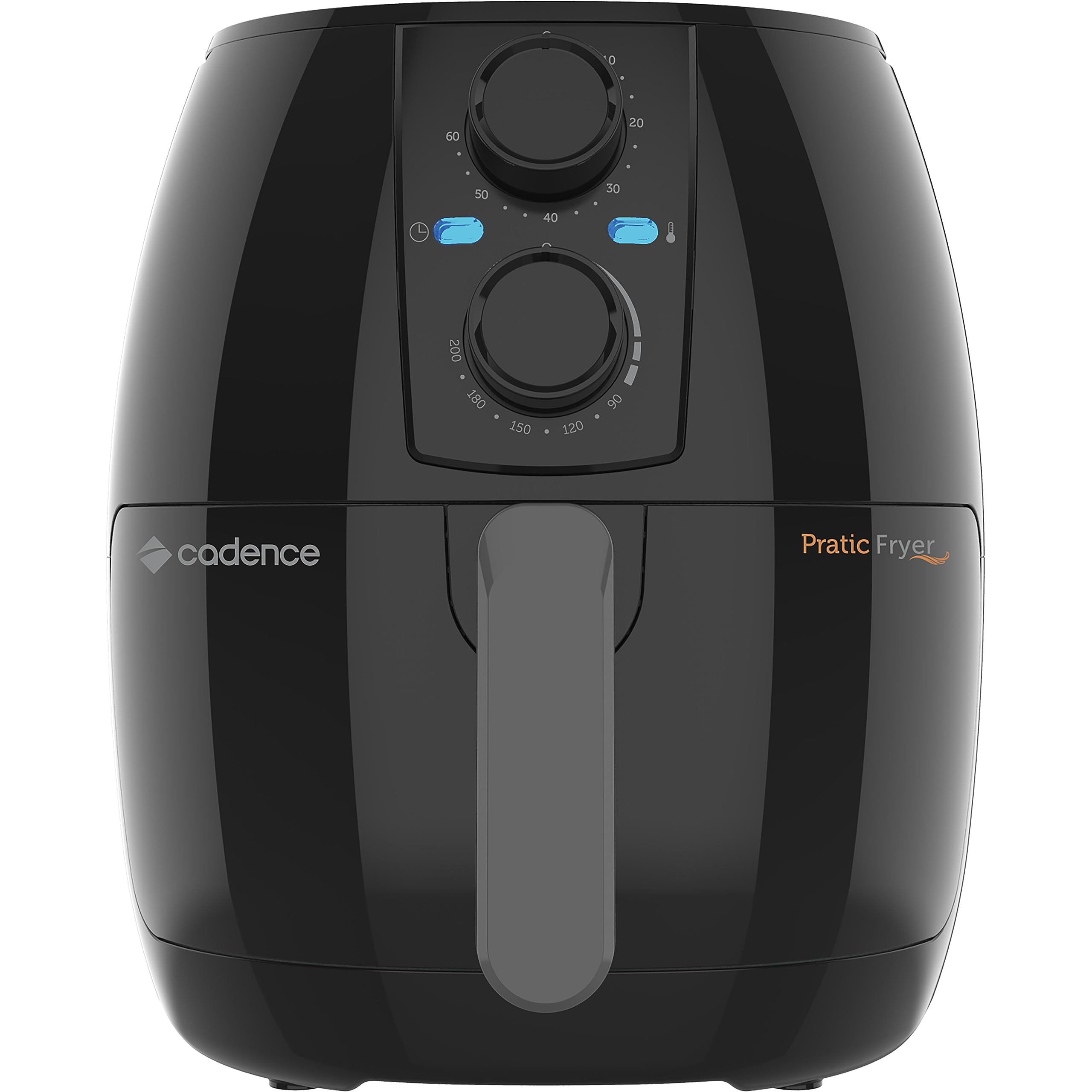 Fritadeira Sem Óleo Cadence Pratic Fryer, 3L, Preta, 220V, FRT515