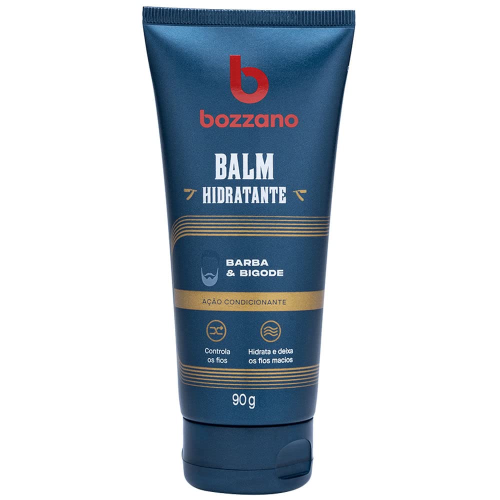 Bozzano Balm Para Barba E Bigode Hidrante 90G
