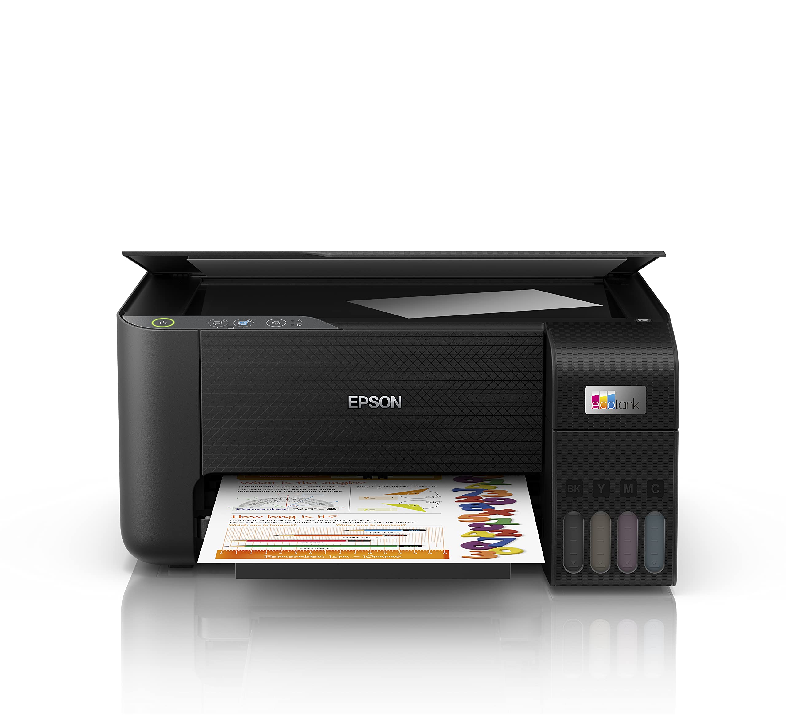 Multifuncional Epson EcoTank L3210, Tanque de Tinta Colorida, USB, Bivolt