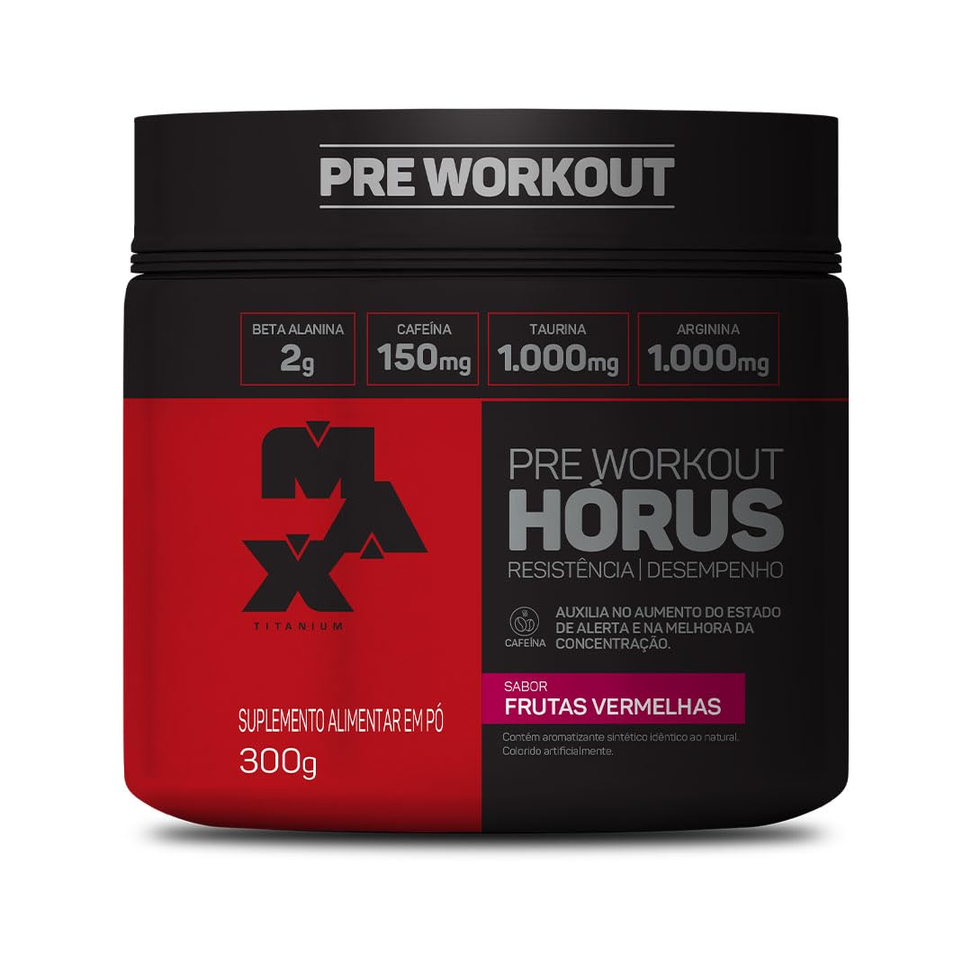 Pré-Treino Horus Max Titanium 300 g