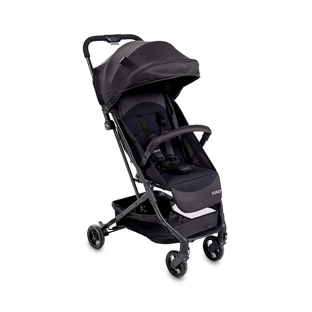 Cosco Kids, Carrinho de Bebê Minny, Preto Absoluto